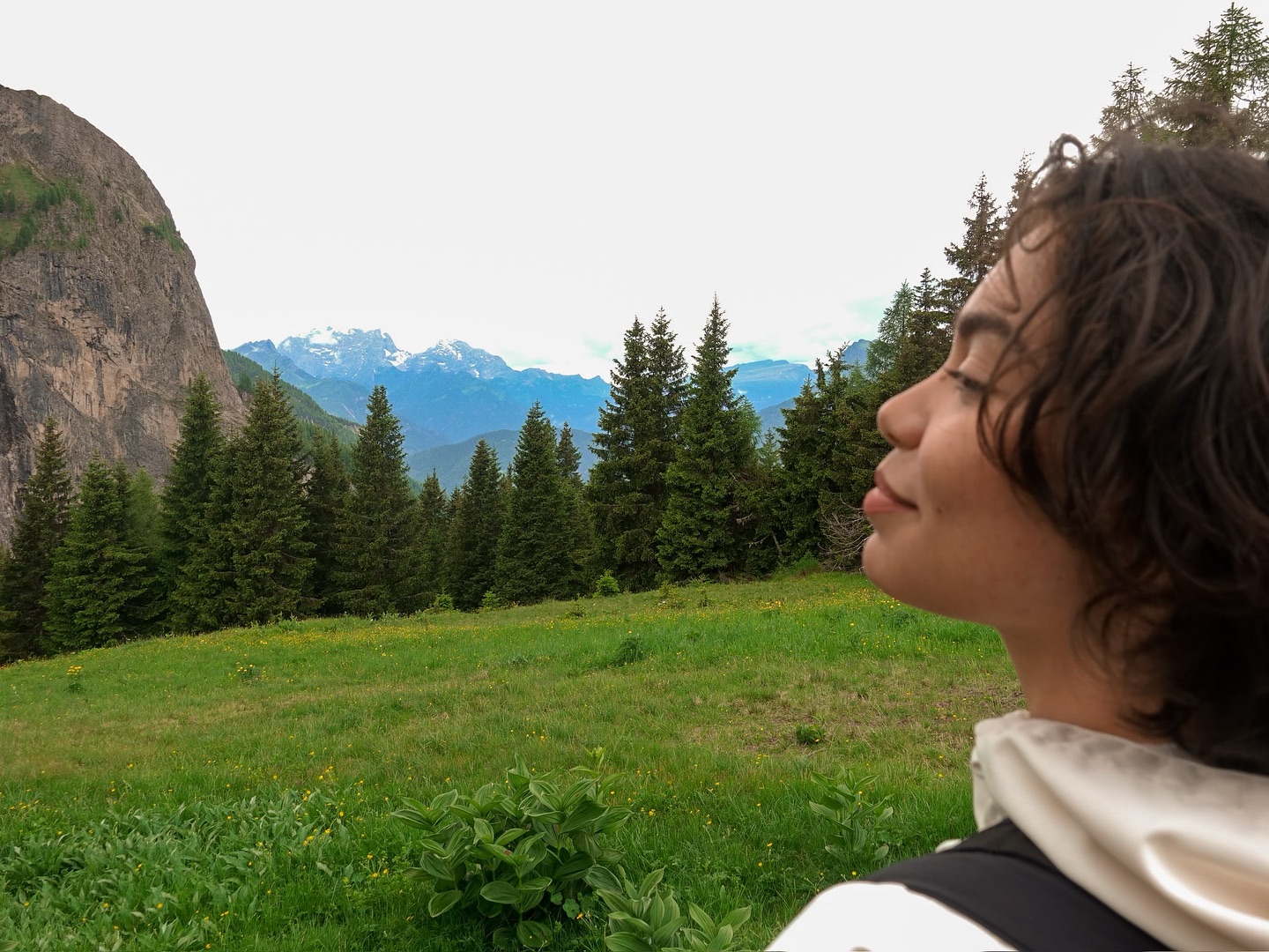 Auliʻi Cravalho Takes a Breath of Fresh Air in Italy