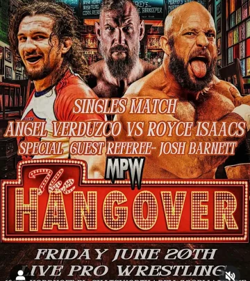 Barnett to Officiate Verduzco vs Isaacs Catch Wrestling Clash