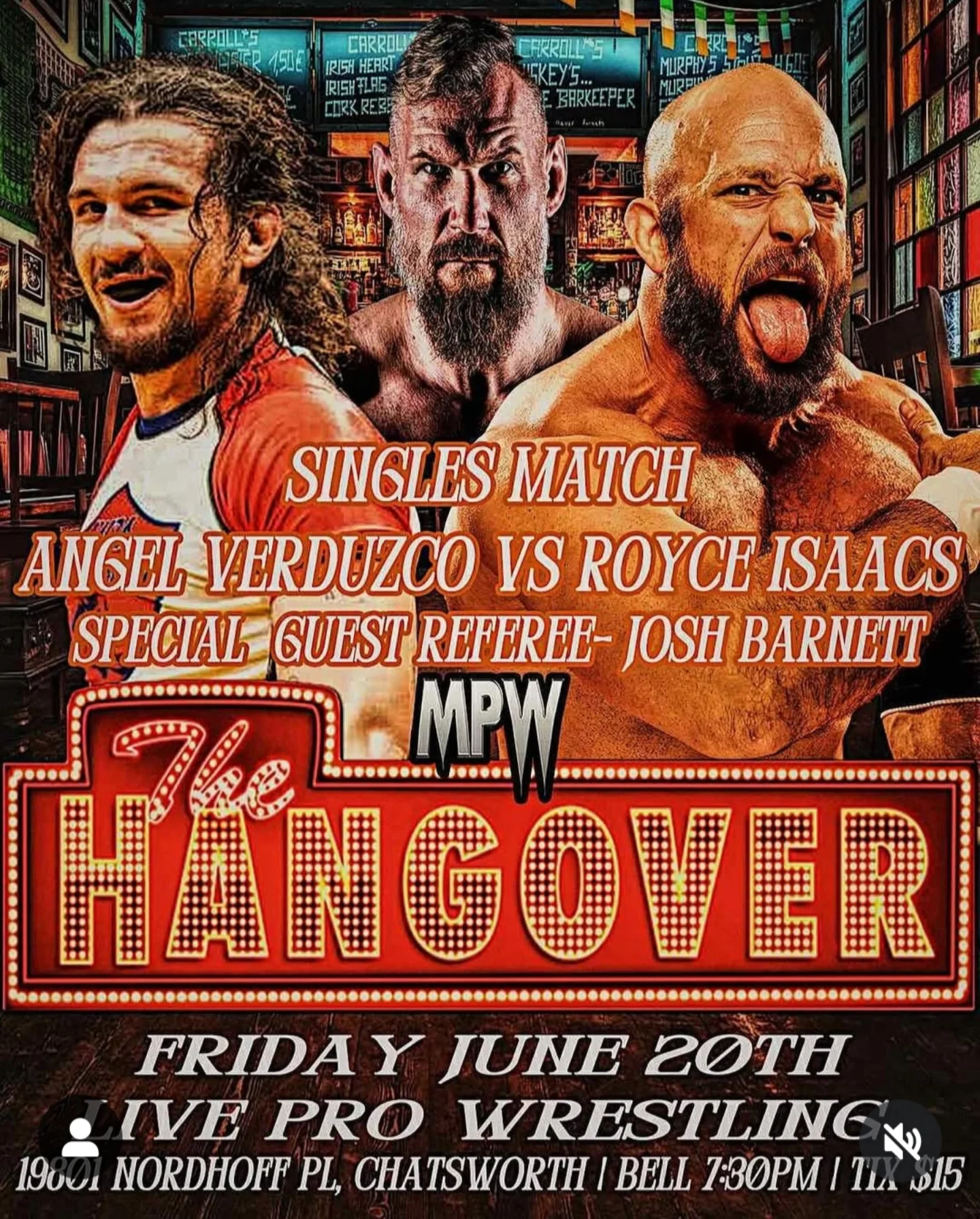 Barnett to Officiate Verduzco vs Isaacs Catch Wrestling Clash Tonight’s main event pits a 2x Snake Pit champion against former NJPW tag titleholder live