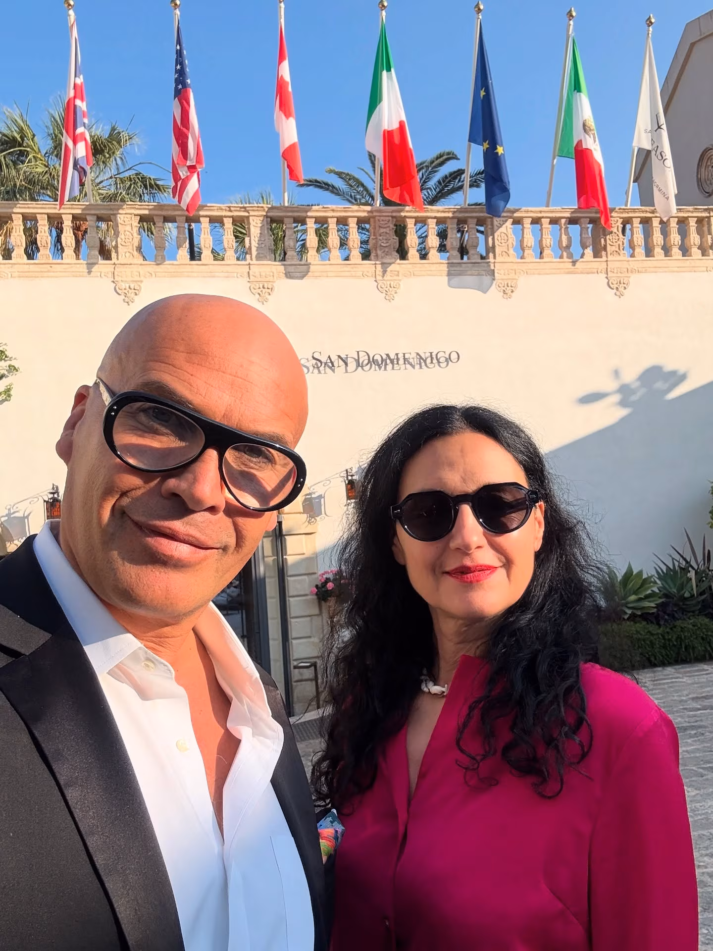 Billy Zane Celebrates Int. Hallway / Night at Taormina Sibling collaboration embraces film and music as Lisa Zane’s songs shine at a Sicilian film fest