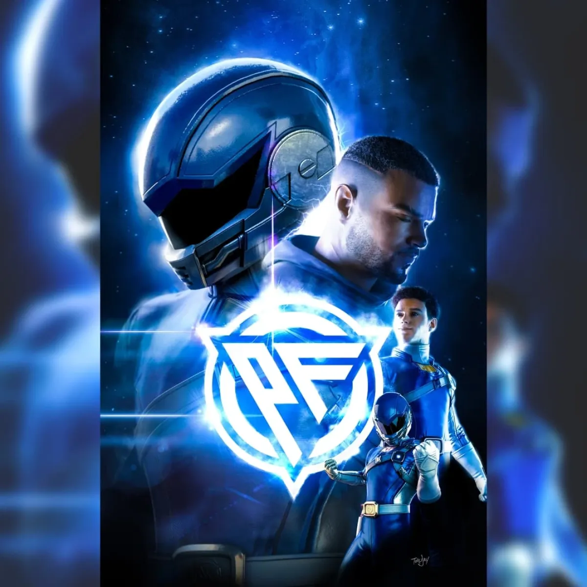 Blake Foster Unveils Phantom Force #1 Cover Art New Blue Turbo Ranger Blake Foster unveils art for Phantom Force Issue 1: Invisible Impact