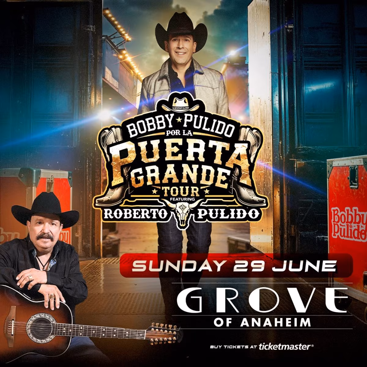 Historic Tejano duo delivers an unforgettable night as father-and-son stop in California.!