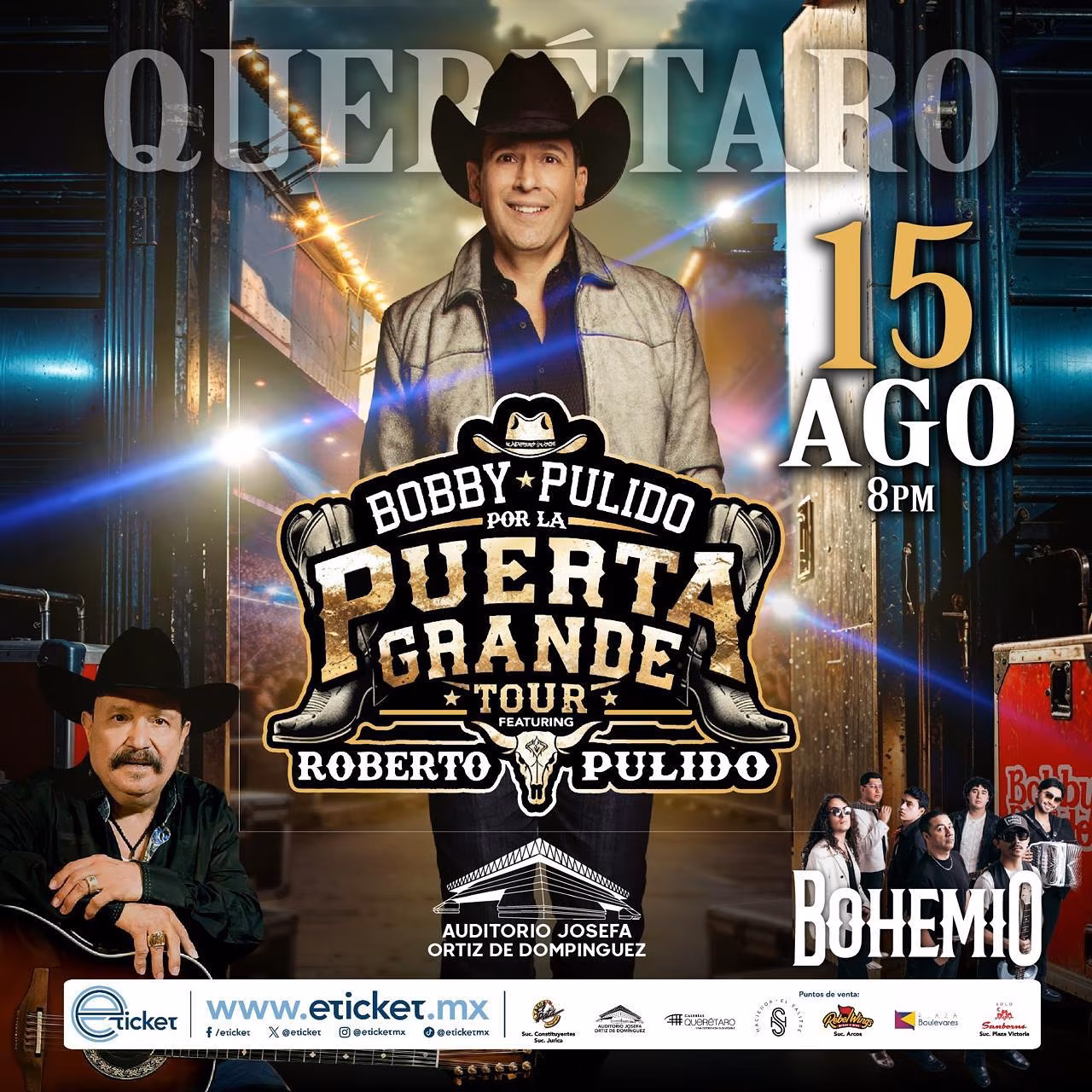 Bobby Pulido’s Farewell Tour Hits Querétaro