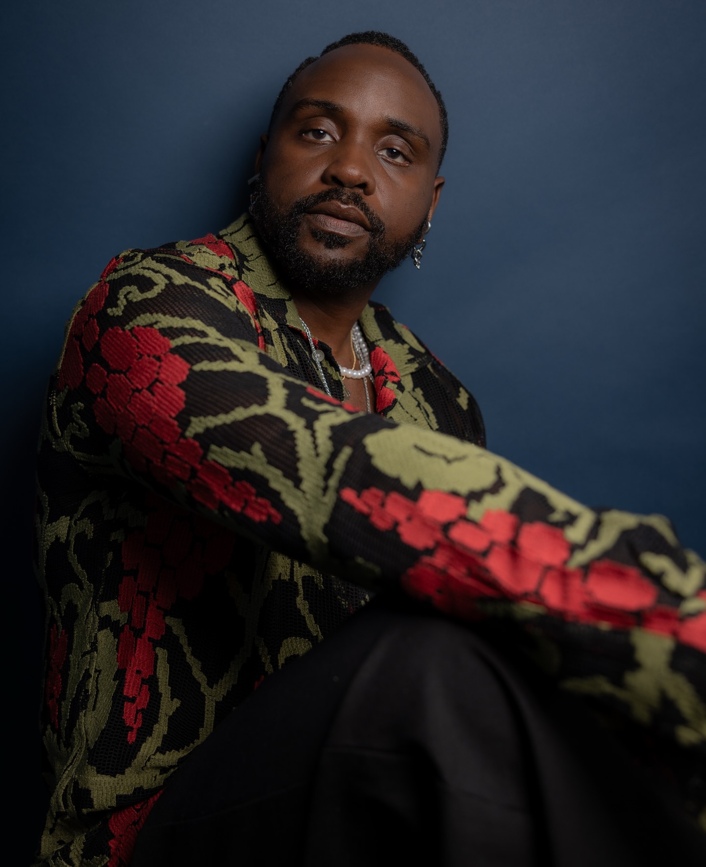 Brian Tyree Henry Celebrates at LA Times Table During Emmys