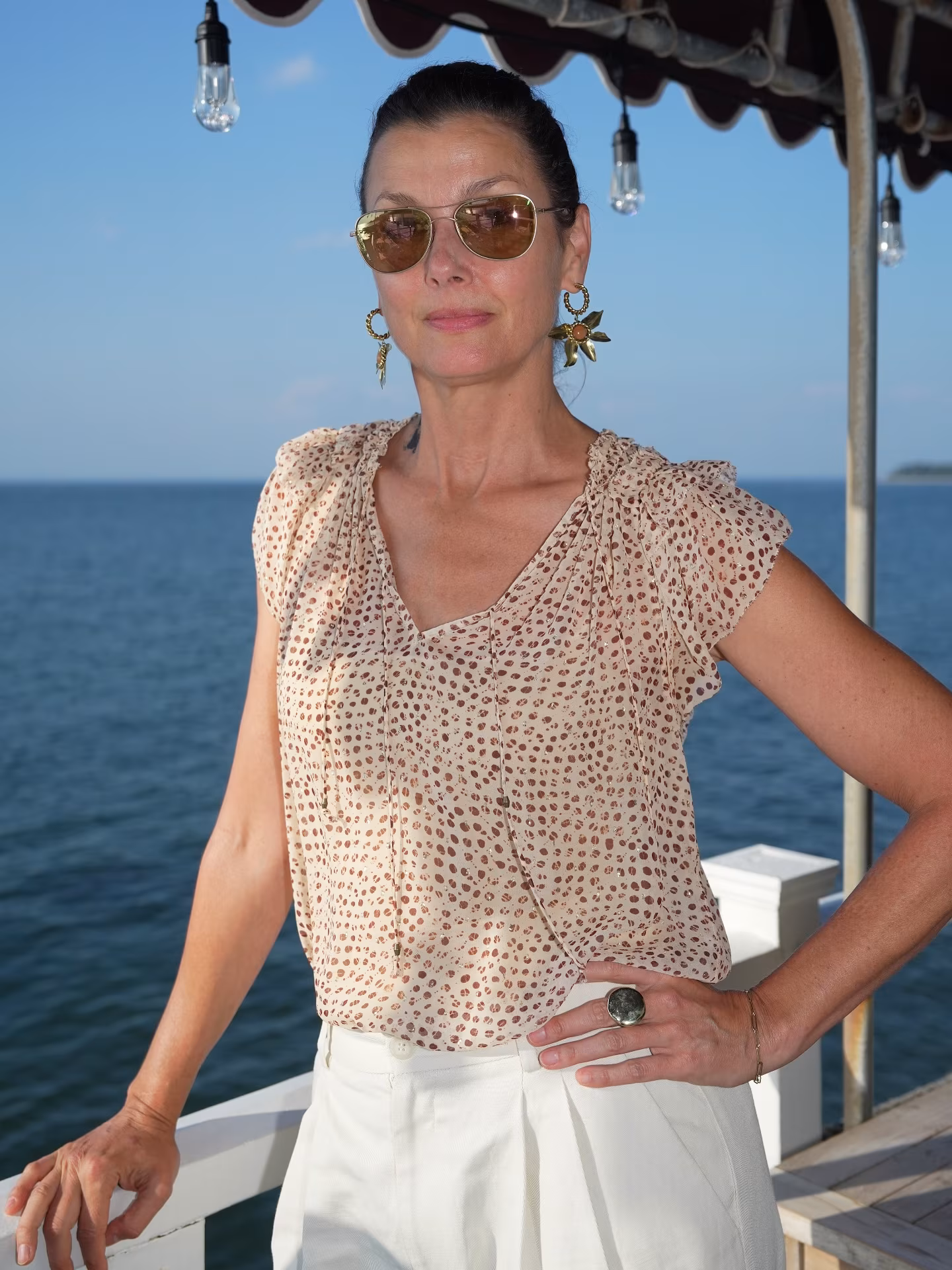 Bridget Moynahan Shares Summer Solstice Glow Spring turns to sunshine as the star embraces warm vibes in a sun-kissed beachside moment!