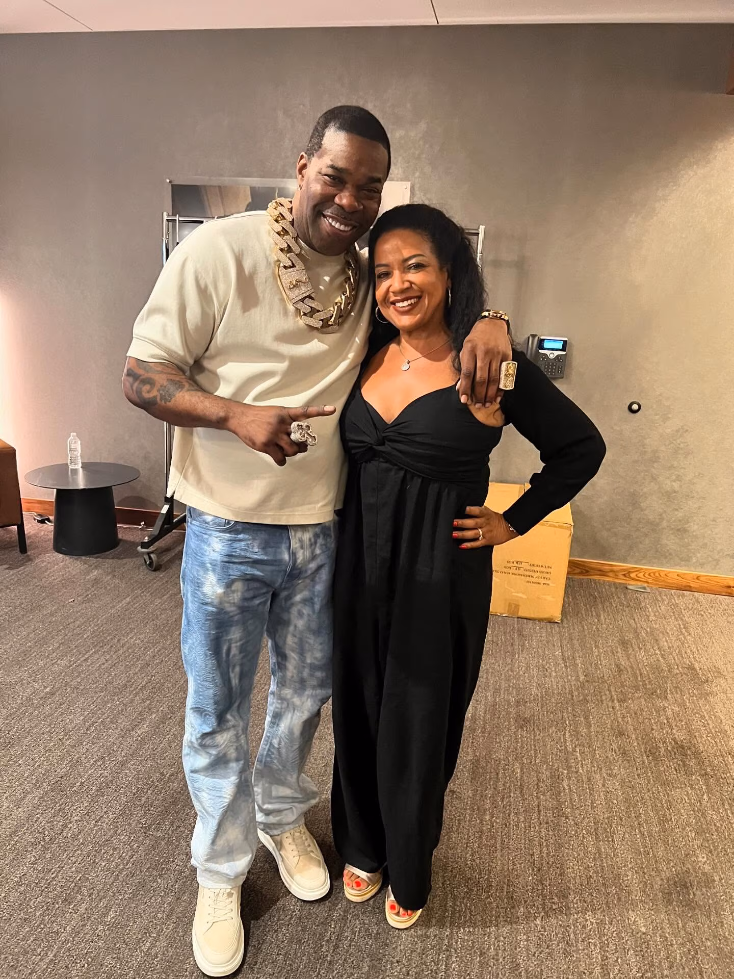 Busta Rhymes Honors Late Iman Lewis in Instagram Tribute