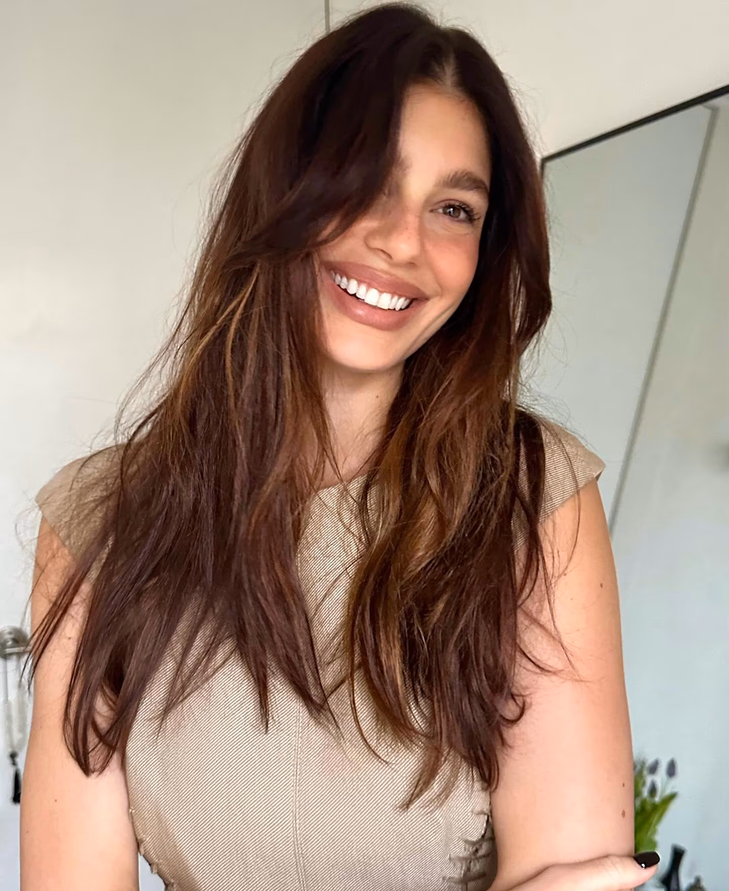 Tribeca debut sees Camila Morrone glow in chic ensemble as Gonzo Girl makes its official NYC opening
