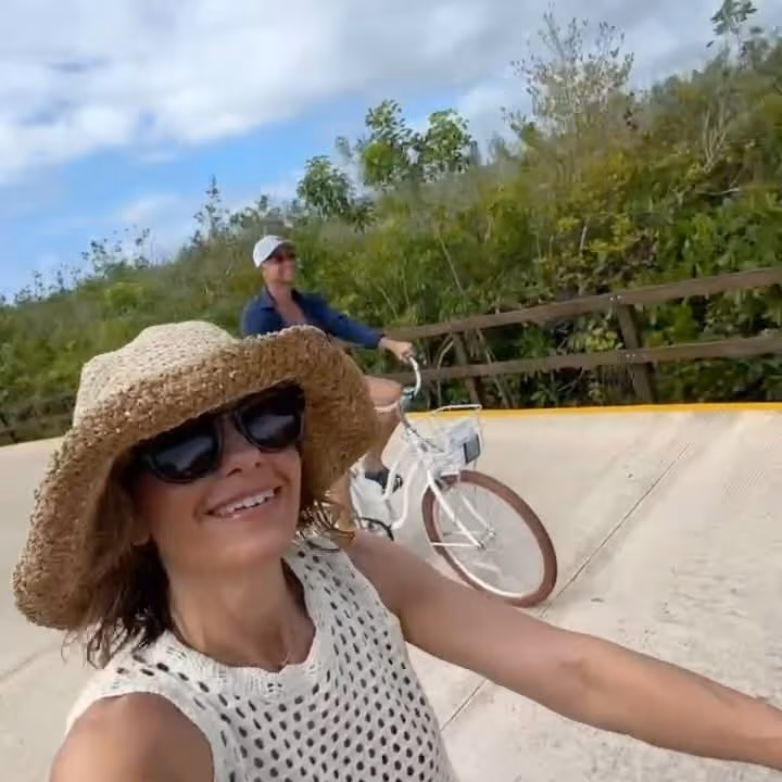 Candace Cameron Bure Flips Into Vacation Mode