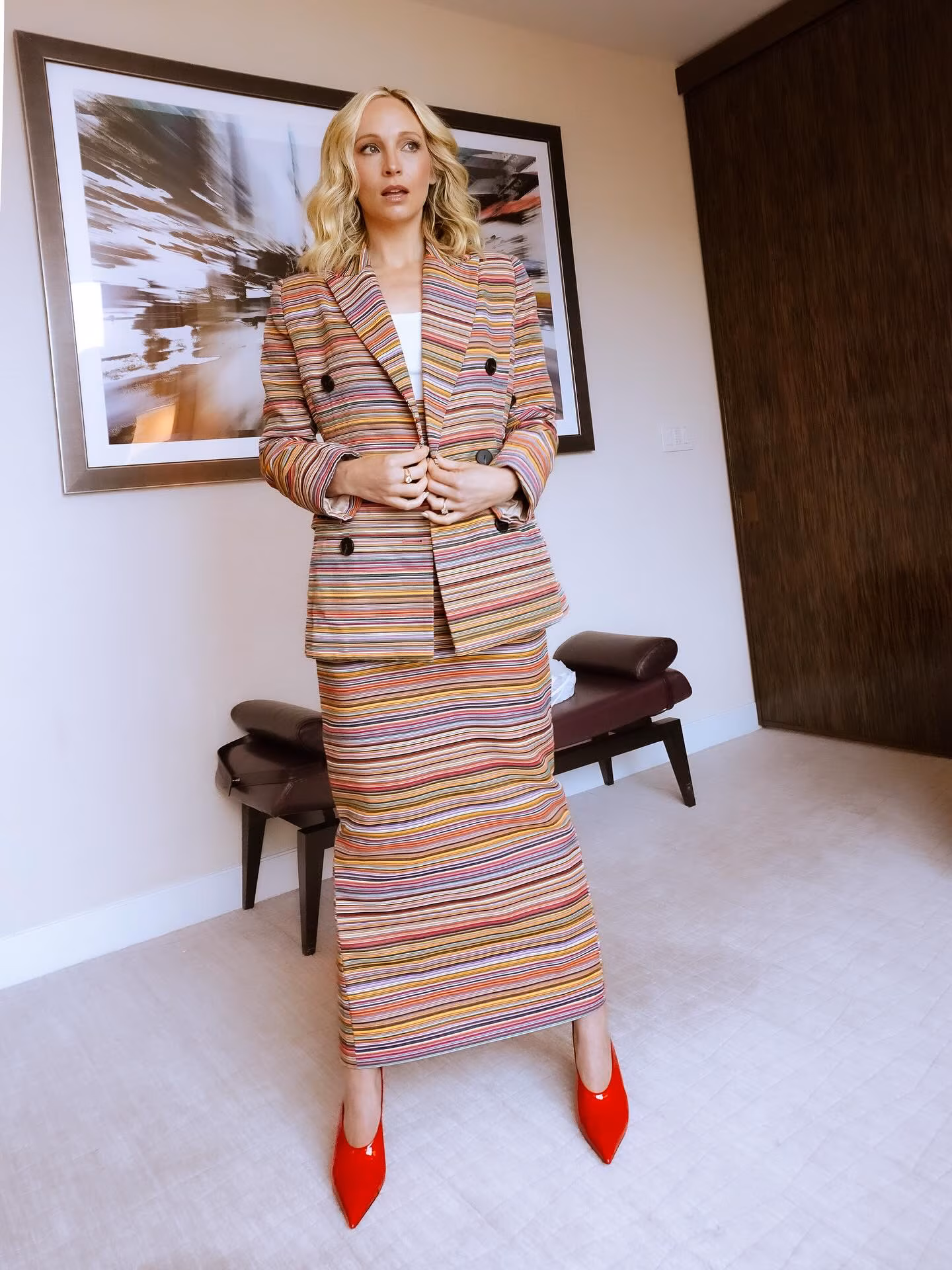 Candice King Stuns In Bibhu Mohapatra And Chanel Duo