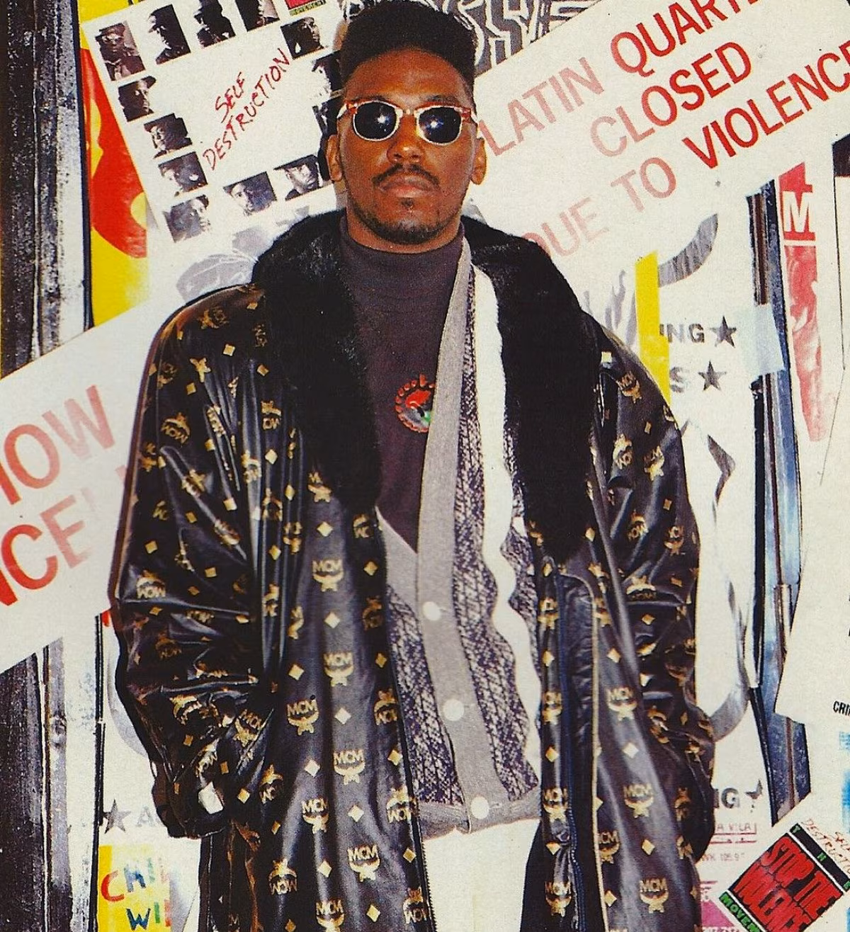 Rapper recreates vintage 80s jacket honoring hip-hop legend, highlights lasting deep bond!