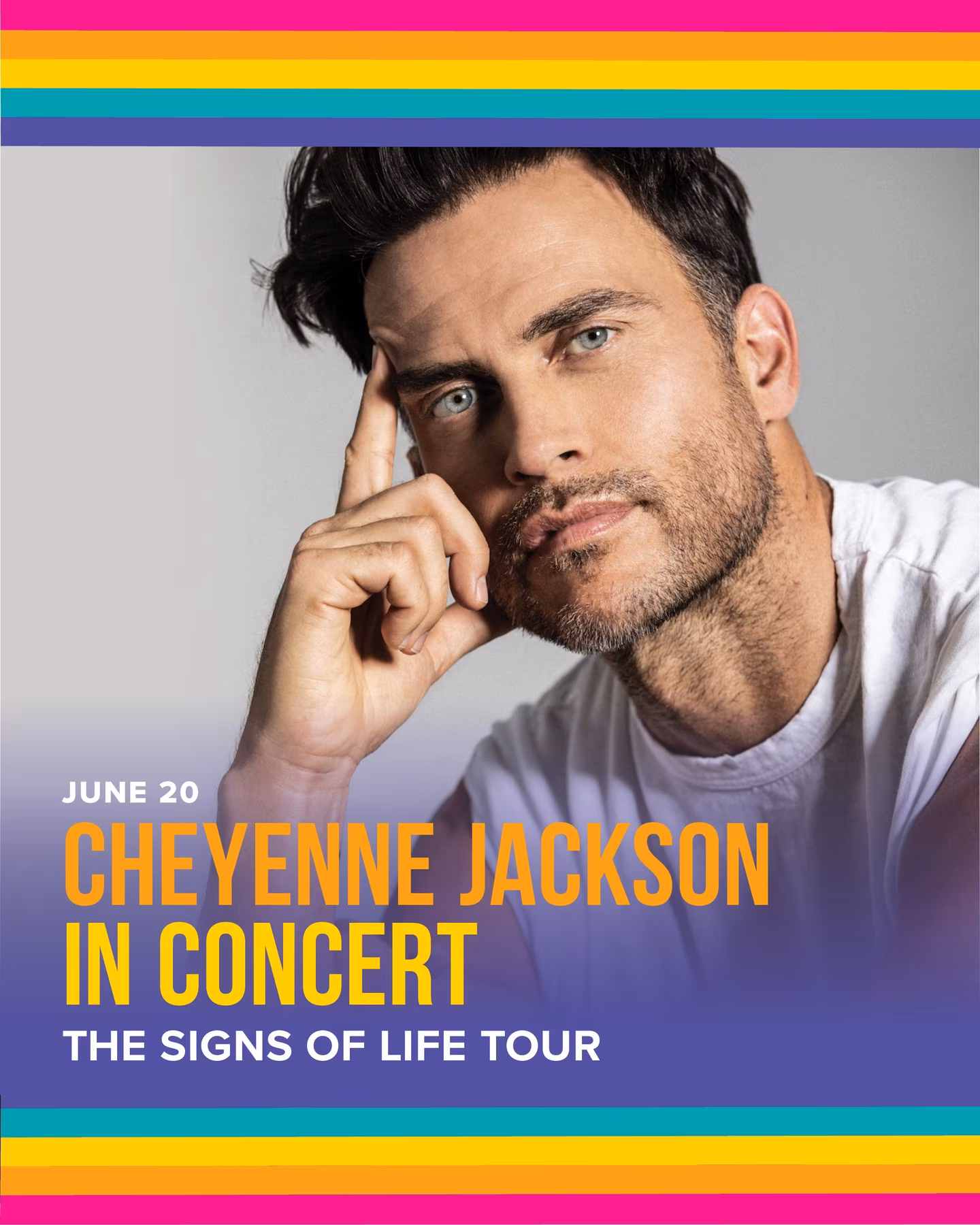 Cheyenne Jackson Brings ‘Signs of Life’ Back to Seattle Emmy and Grammy nominee headlines concert with Sam Cooke Elvis Presley and Lady Gaga hits