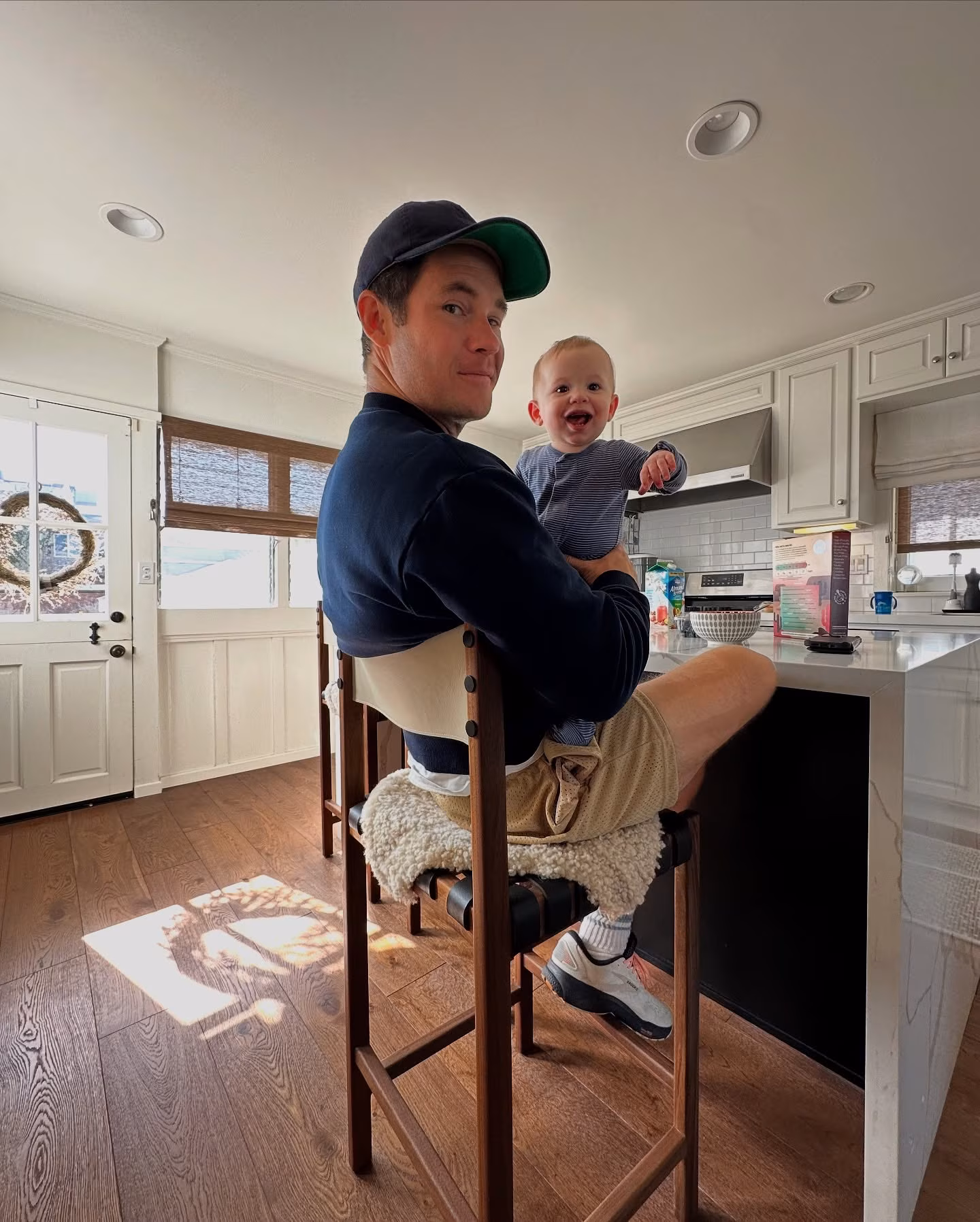 Chloe Bridges Celebrates Father’s Day with Adam Devine