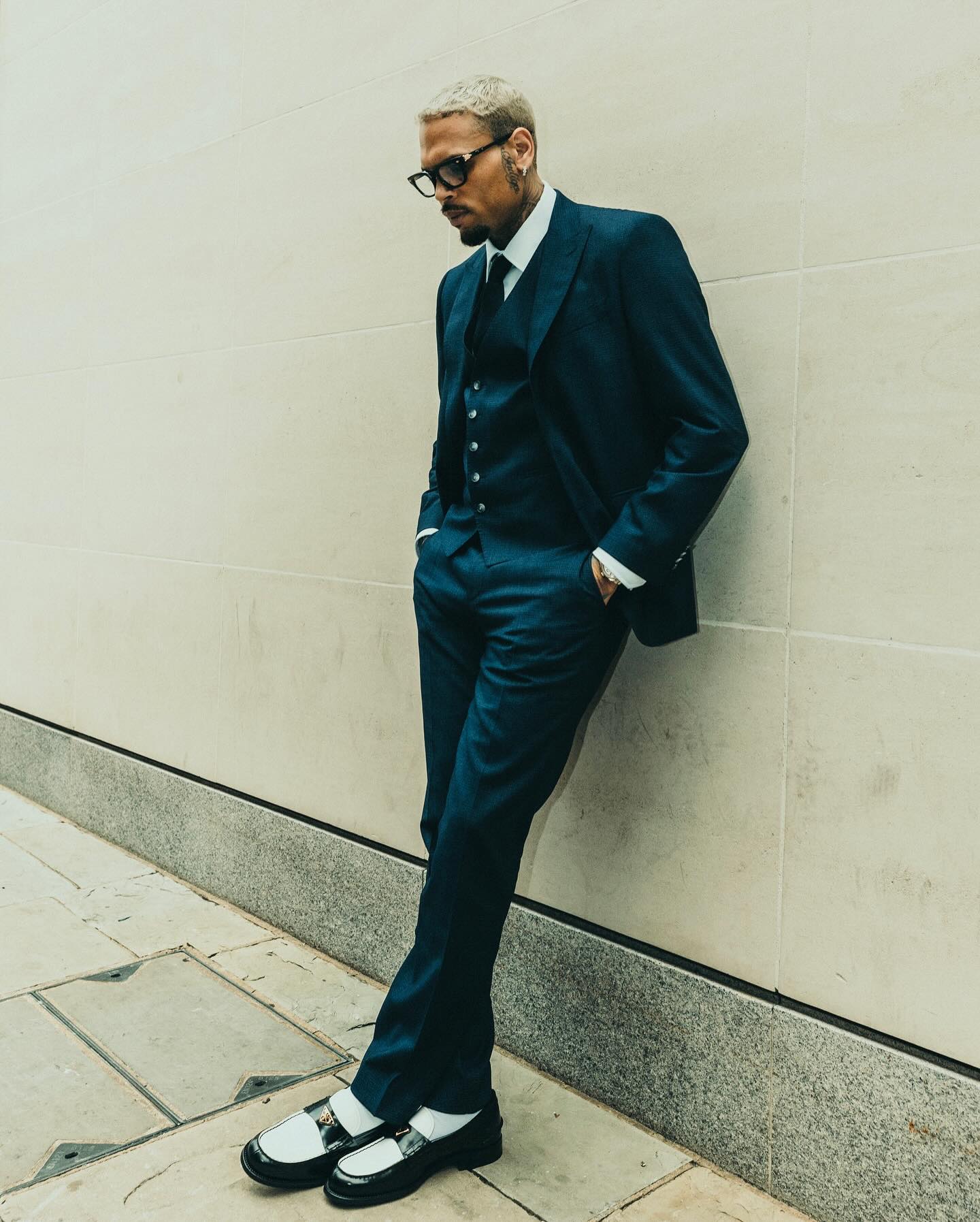 Chris Brown’s 'Holy Blindfold' Instagram Reveal Sparks Style Talk