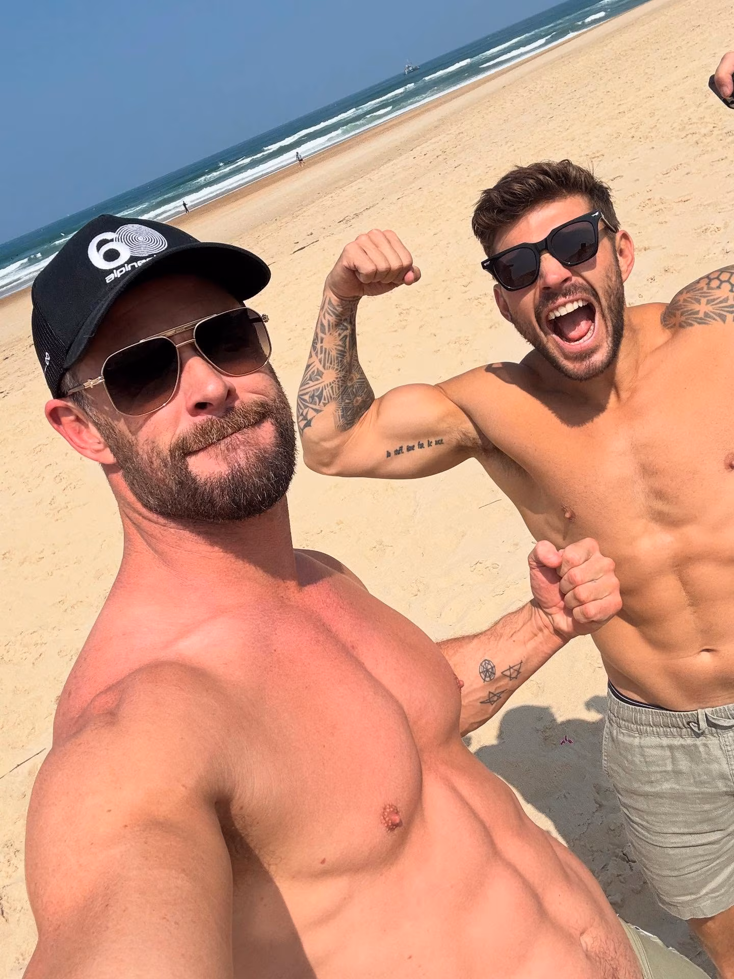 Chris Hemsworth’s Surf Getaway in Hossegor Thor star trades fame for French coastal vibes, riding alongside pro surfers Jeremy Flores