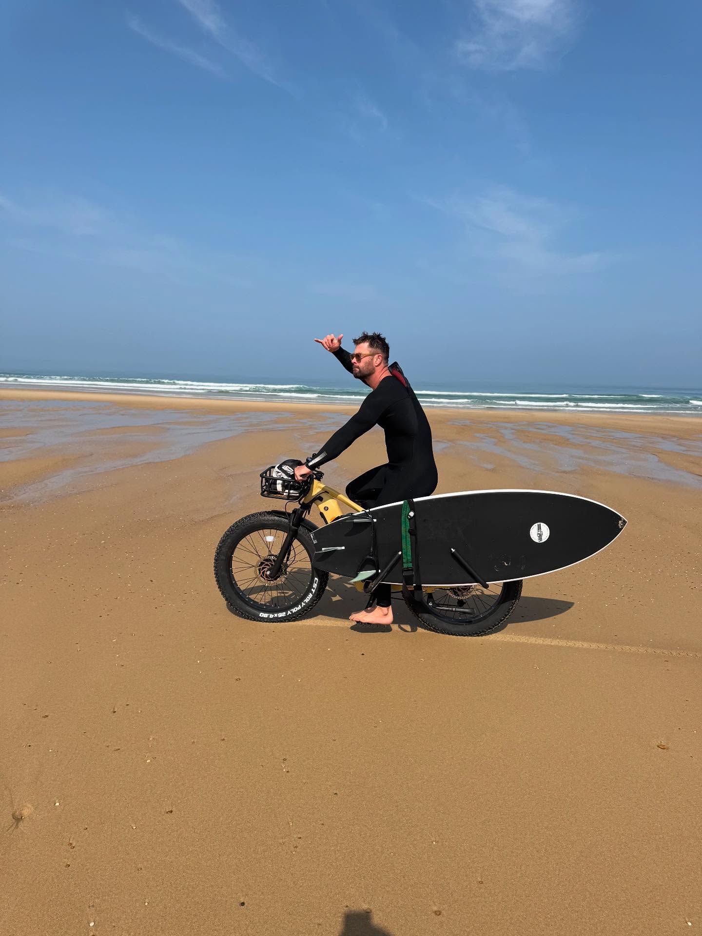 Chris Hemsworth’s Surf Getaway in Hossegor