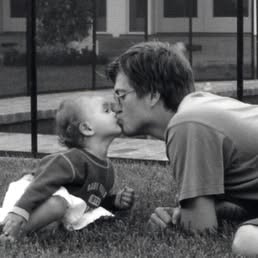 Christa Miller Toasts Bill Lawrence on Father’s Day