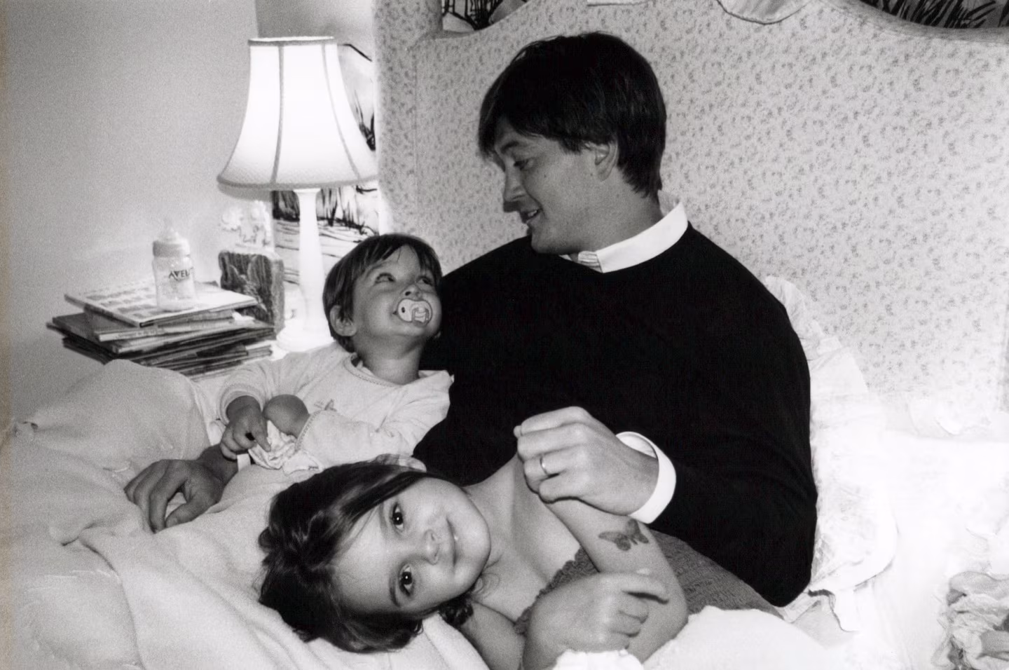 Christa Miller Toasts Bill Lawrence on Father’s Day