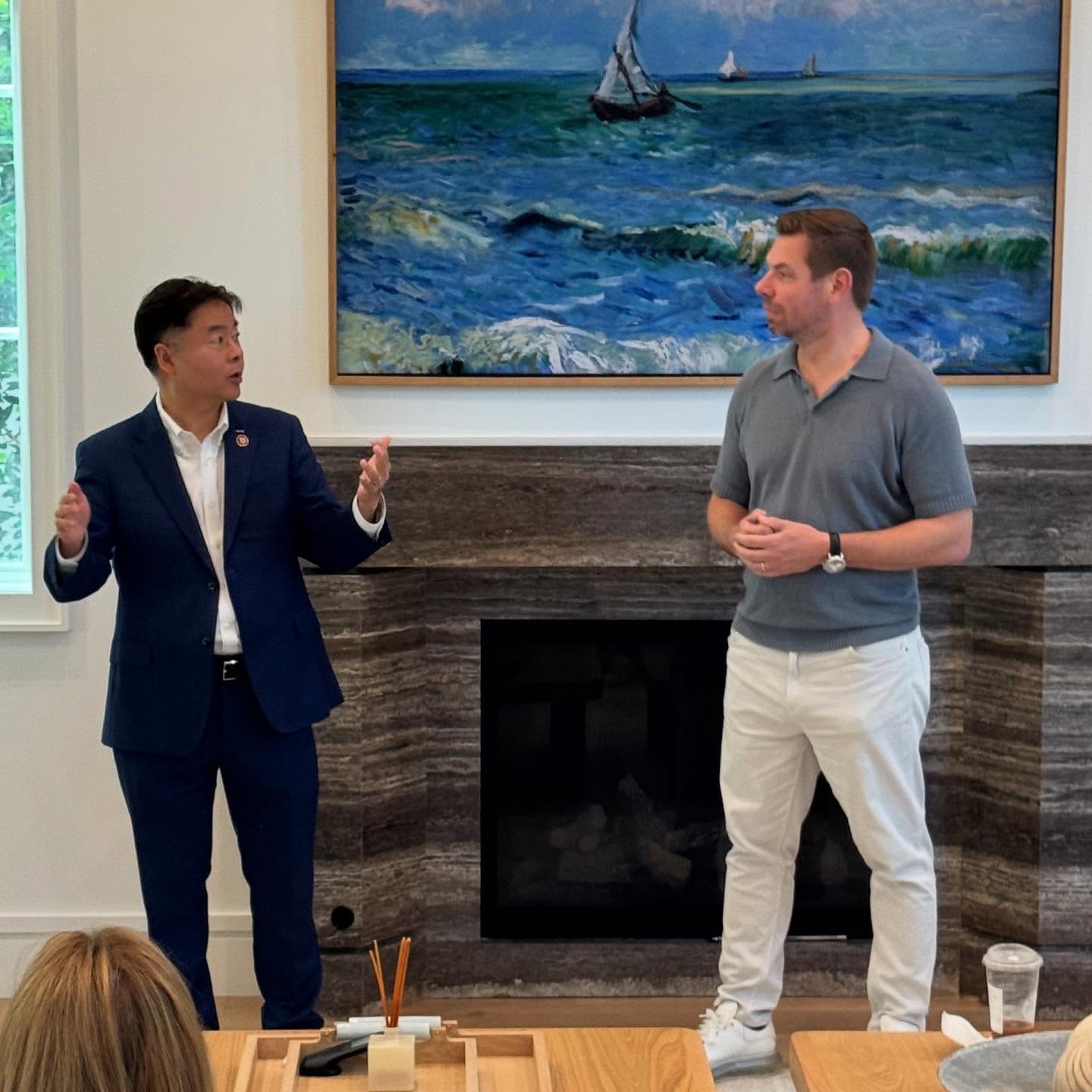 Clark Gregg Praises Reps. Swalwell and Lieu’s Vision