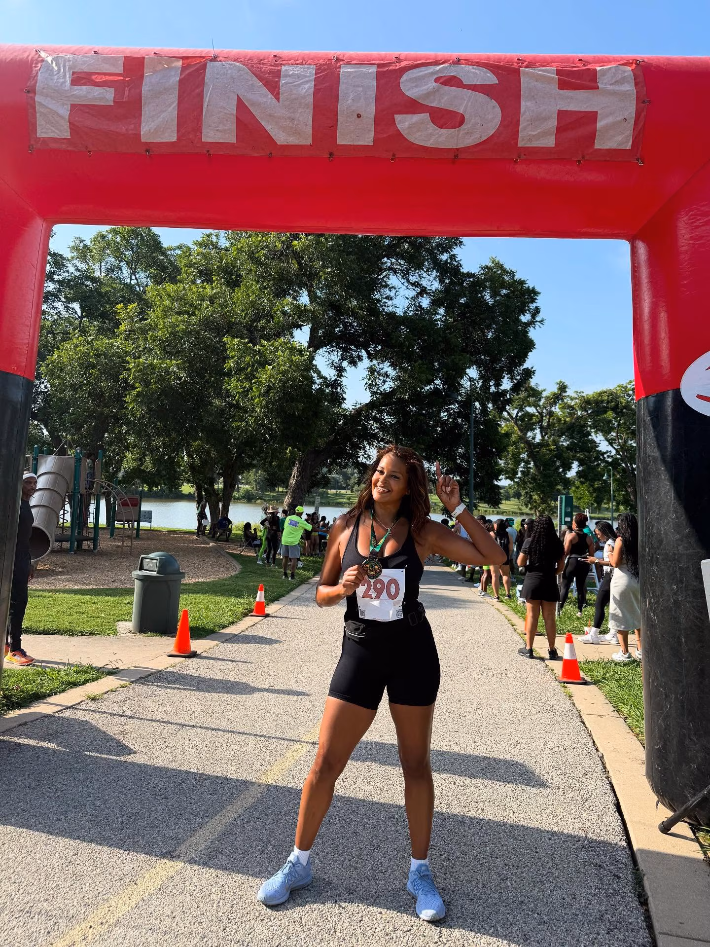 Claudia Jordan Tackles Juneteenth Fun Run Claudia Jordan laced up for Dallas’s Juneteenth run trading red carpets for running trails