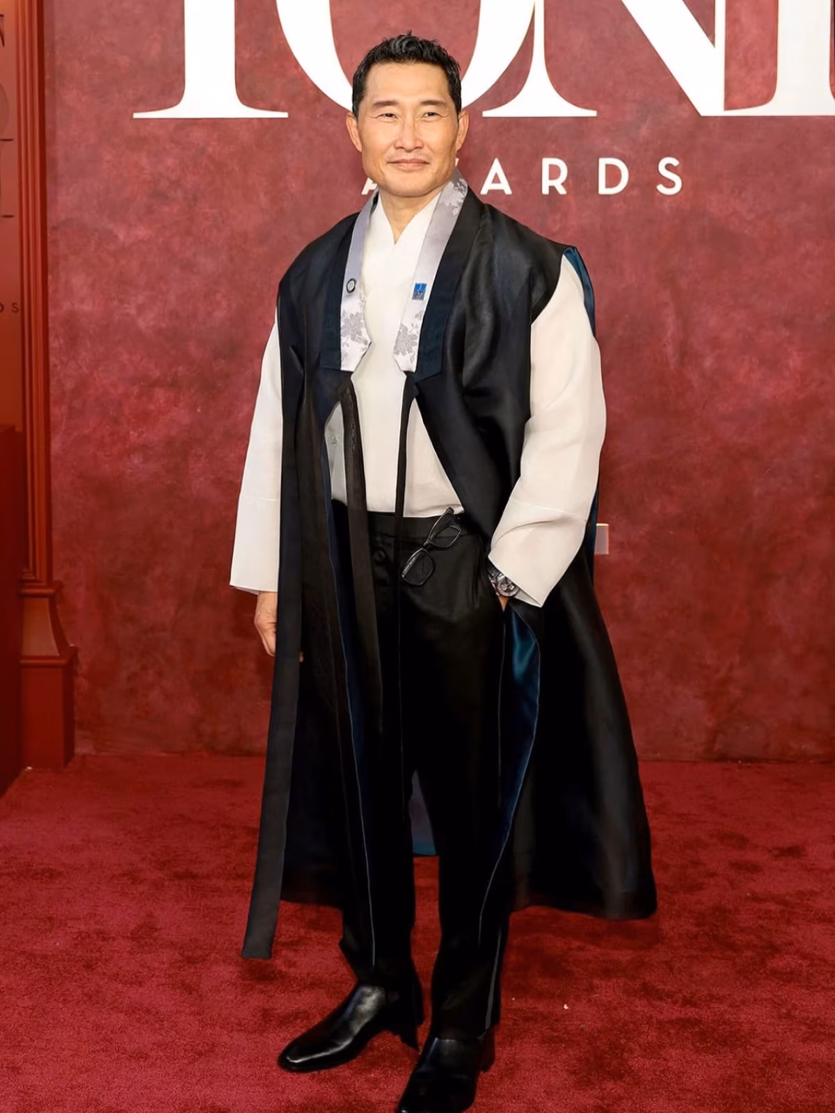 Daniel Dae Kim Wears Modern Hanbok at Tonys Blending heritage and aloha he wowed the red carpet in a stunning designer fusion ensemble