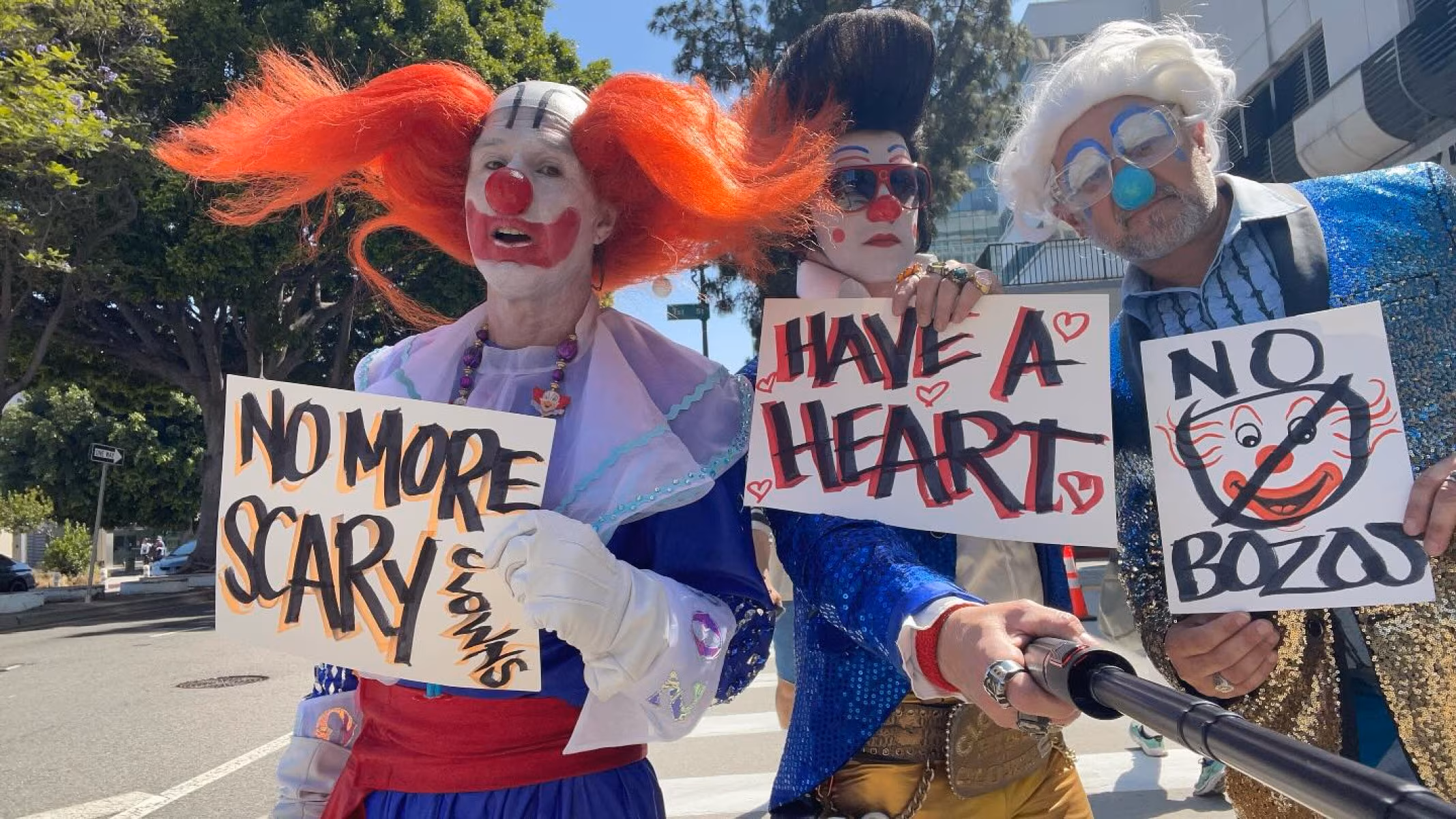 David Arquette Declares Clownvis King Of Clowns The Scream actor joins Bozo troupe and pals to spread smiles and chase away scary personas