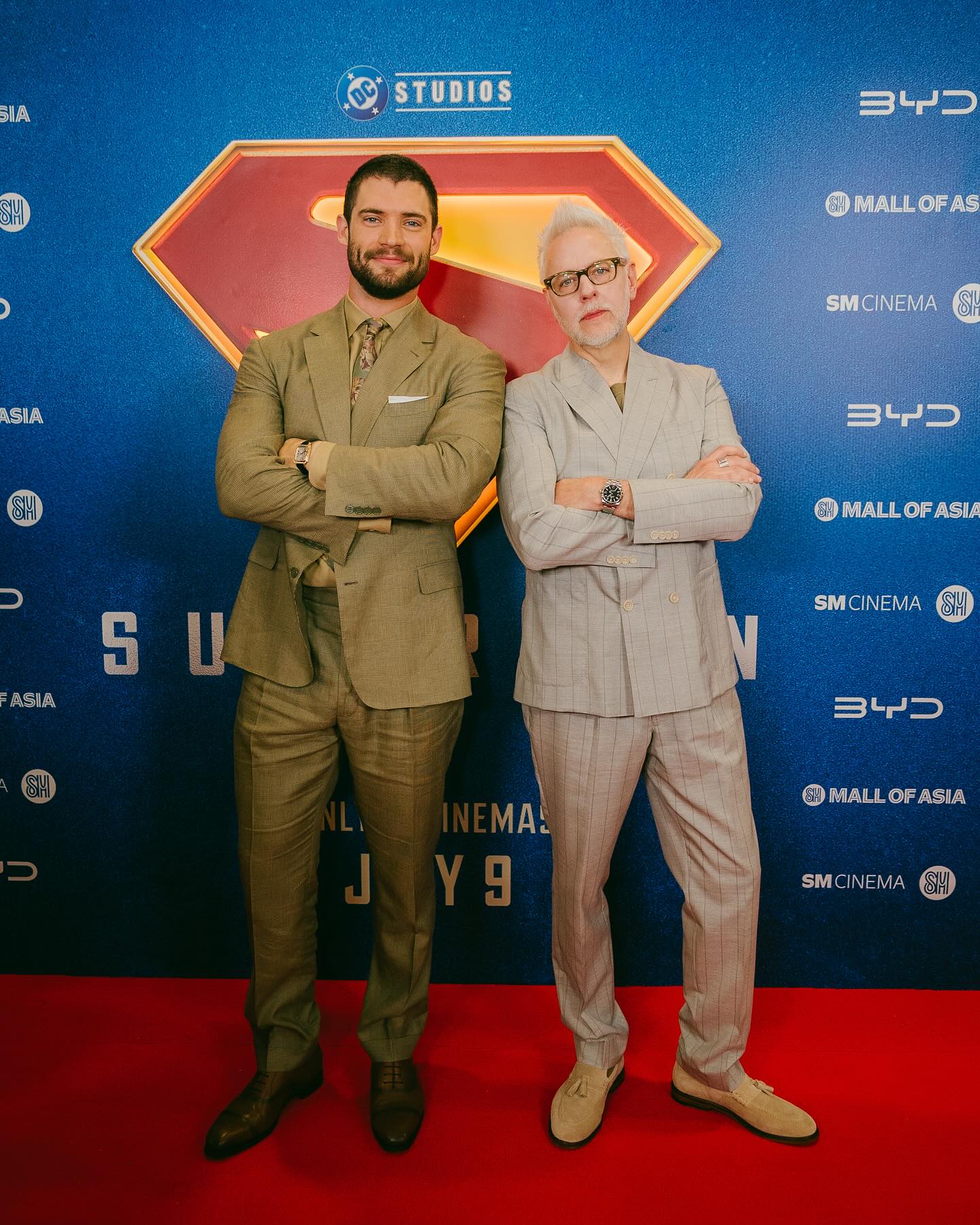 David Corenswet Wows Manila as Superman