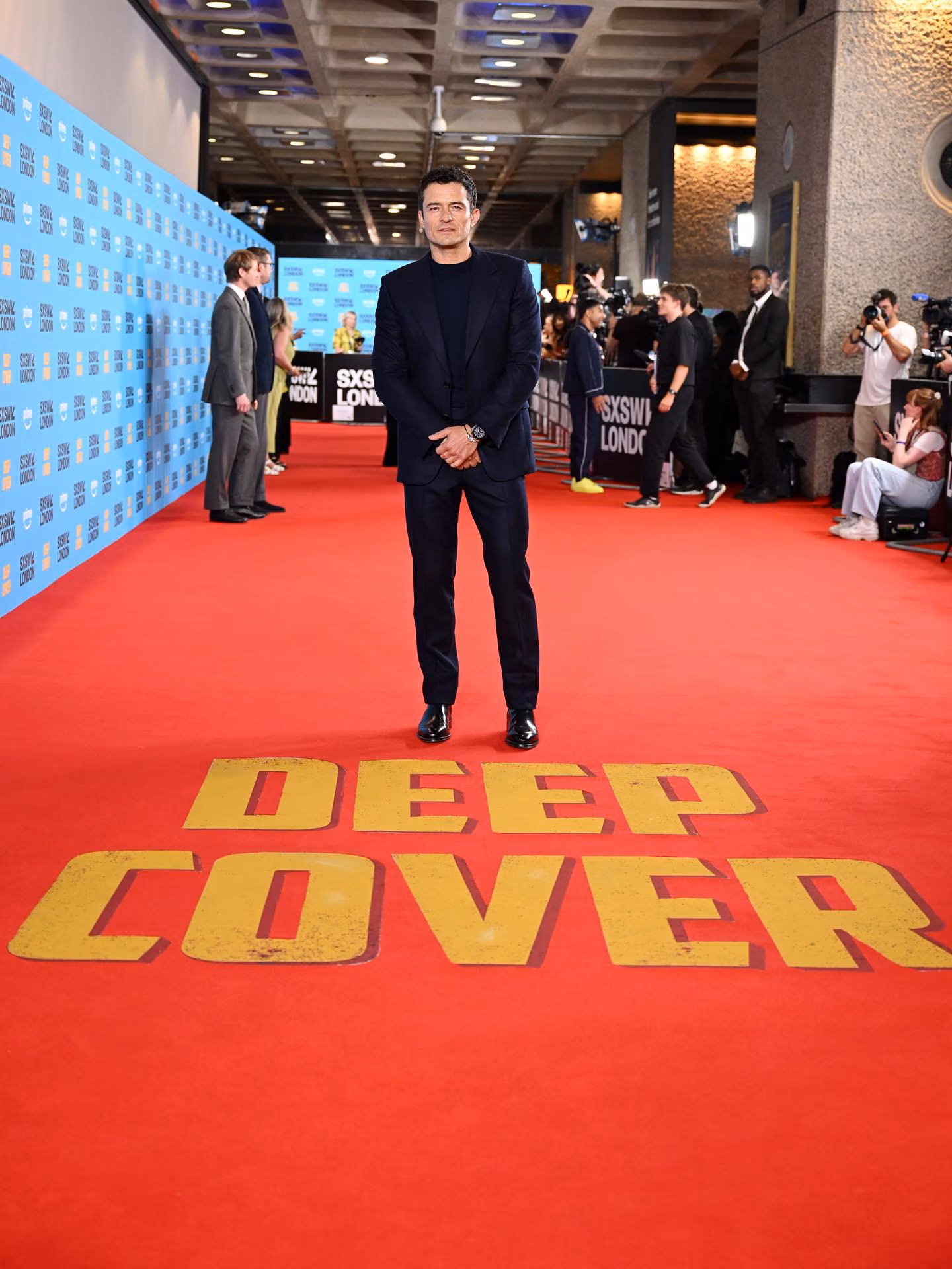 Deep Cover London Premiere: Orlando Bloom Shines Actor hit Leicester Square red carpet for his upcoming comedy releasing June 12 on Prime.!