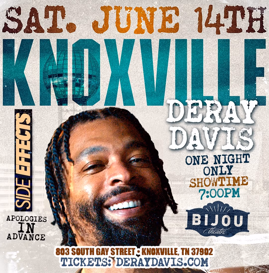 DeRay Davis Brings Knock-Knock Comedy to Knoxville