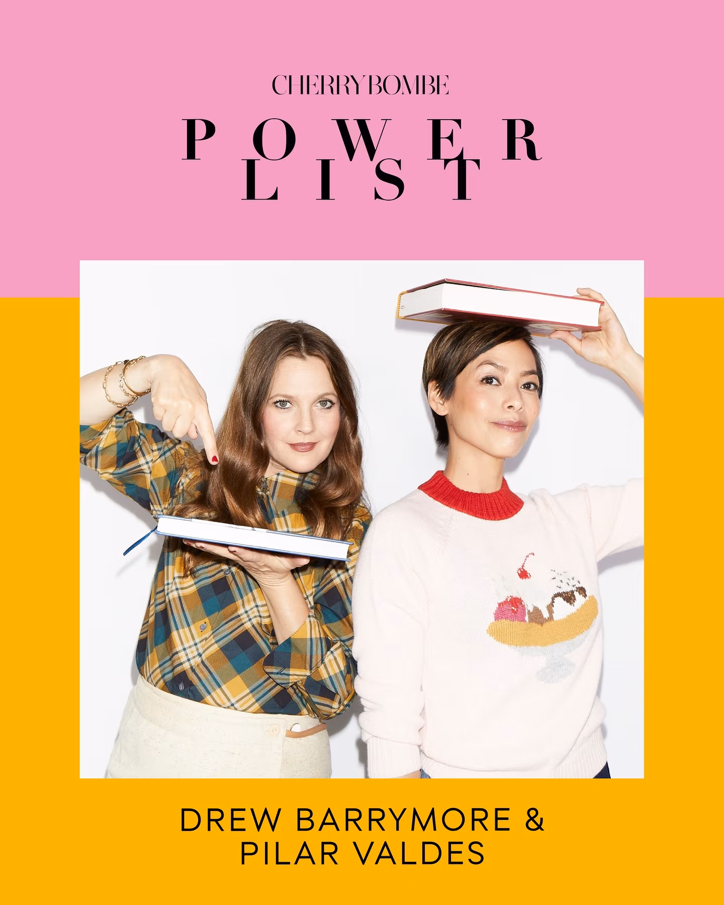 Drew Barrymore Shines at Cherry Bombe Power List Party Actor and producer Drew Barrymore teams up with Chef Pilar Valdes in culinary celebration!