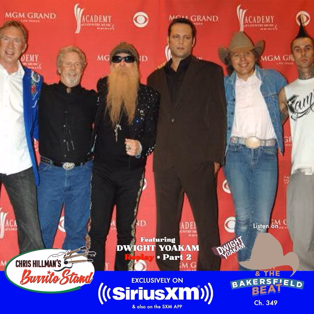 Dwight Yoakam, Chris Hillman Return for Burrito Stand Part 2 Country icons dive into musical roots on tonights evening episode of The Bakersfield Beat!