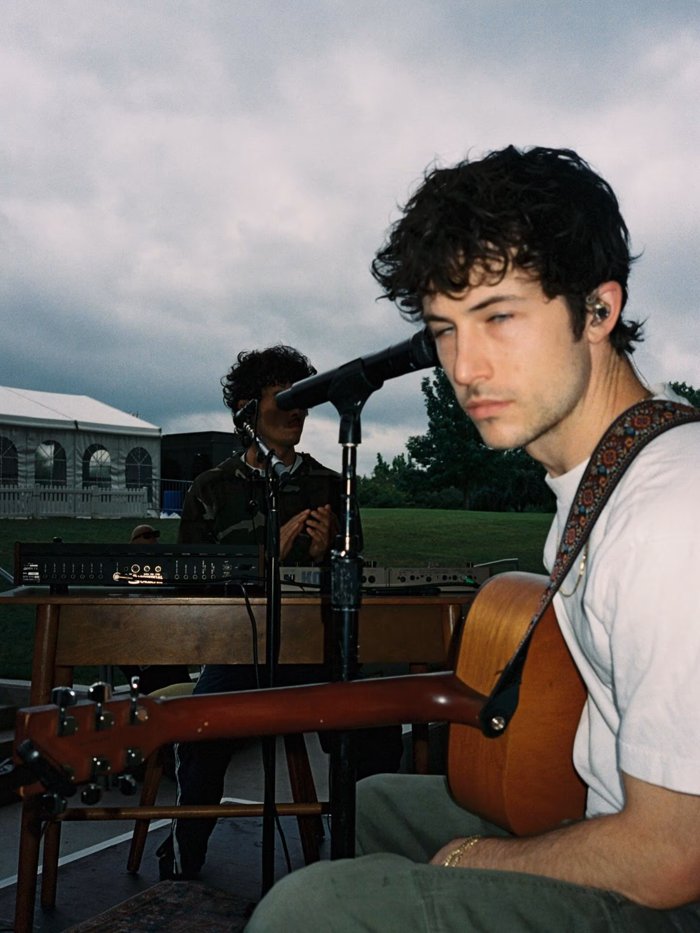 Behind-the-scenes photo captures artists gratitude and tour energy in epic snapshot