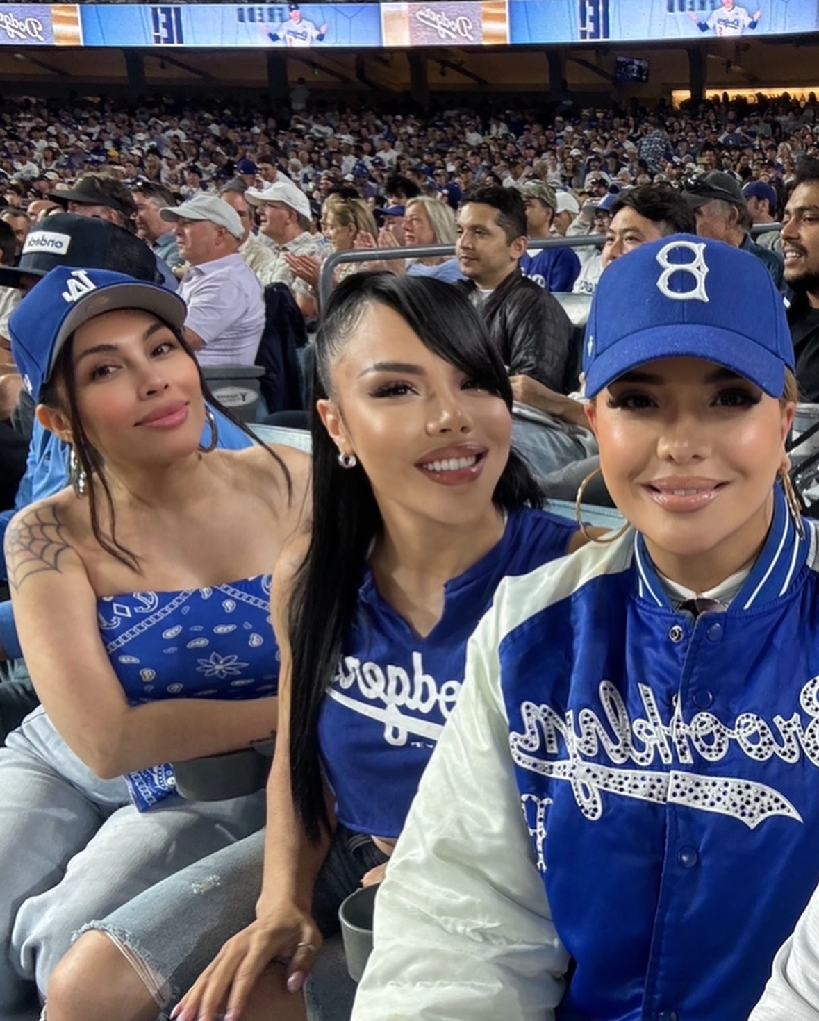 Emilio Rivera Enjoys Dodgers Game with Family