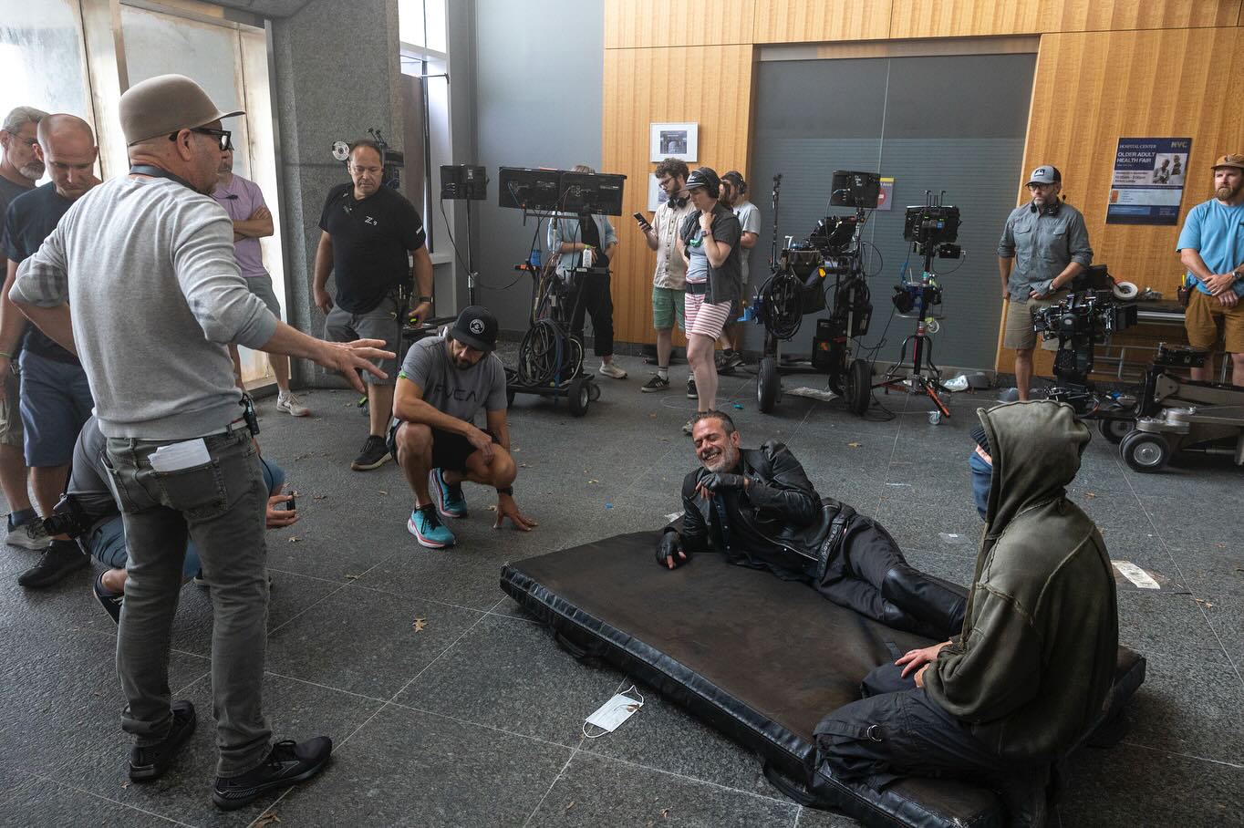 Gaius Charles Shares BTS Peek Before Dead City Finale