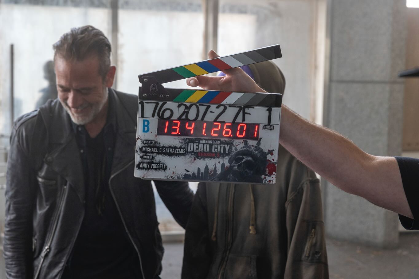 Gaius Charles Shares BTS Peek Before Dead City Finale