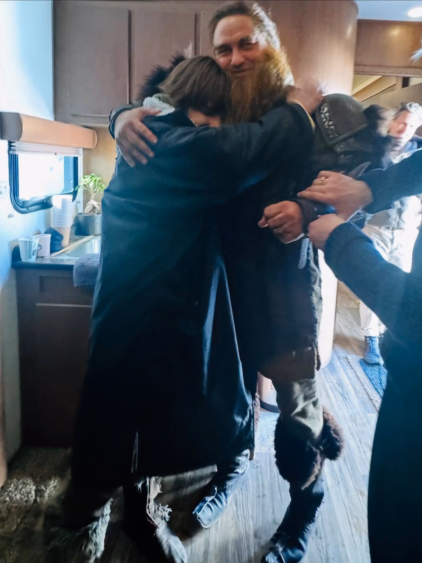 Cast, crew, and friends get tribute from set’s first dawn through tonight’s opening night!