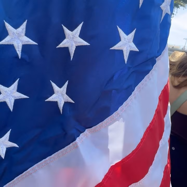 Gina Gershon Joins Millions in West Hollywood Anti-Trump Protest