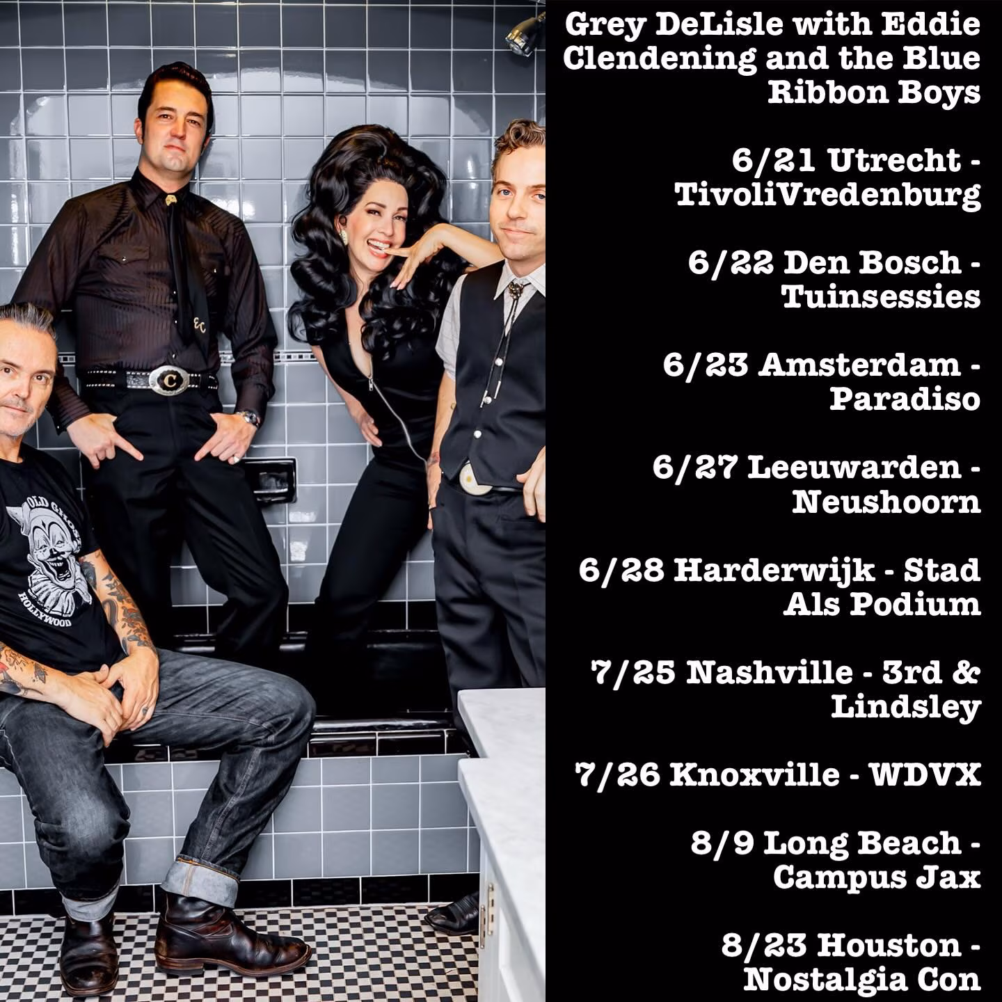 Voice actress-turned-singer to hit major stages from Netherlands to Houston with her band.