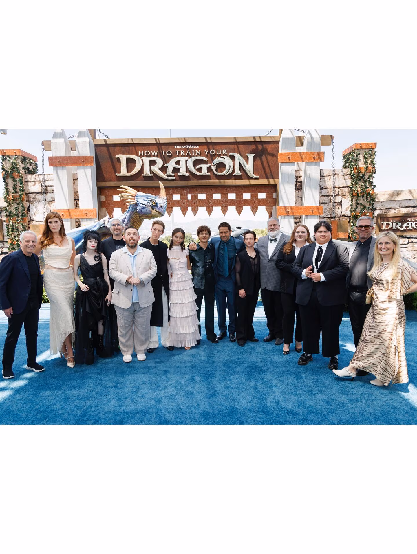How To Train Your Dragon U.S. Premiere Shines with Butler
