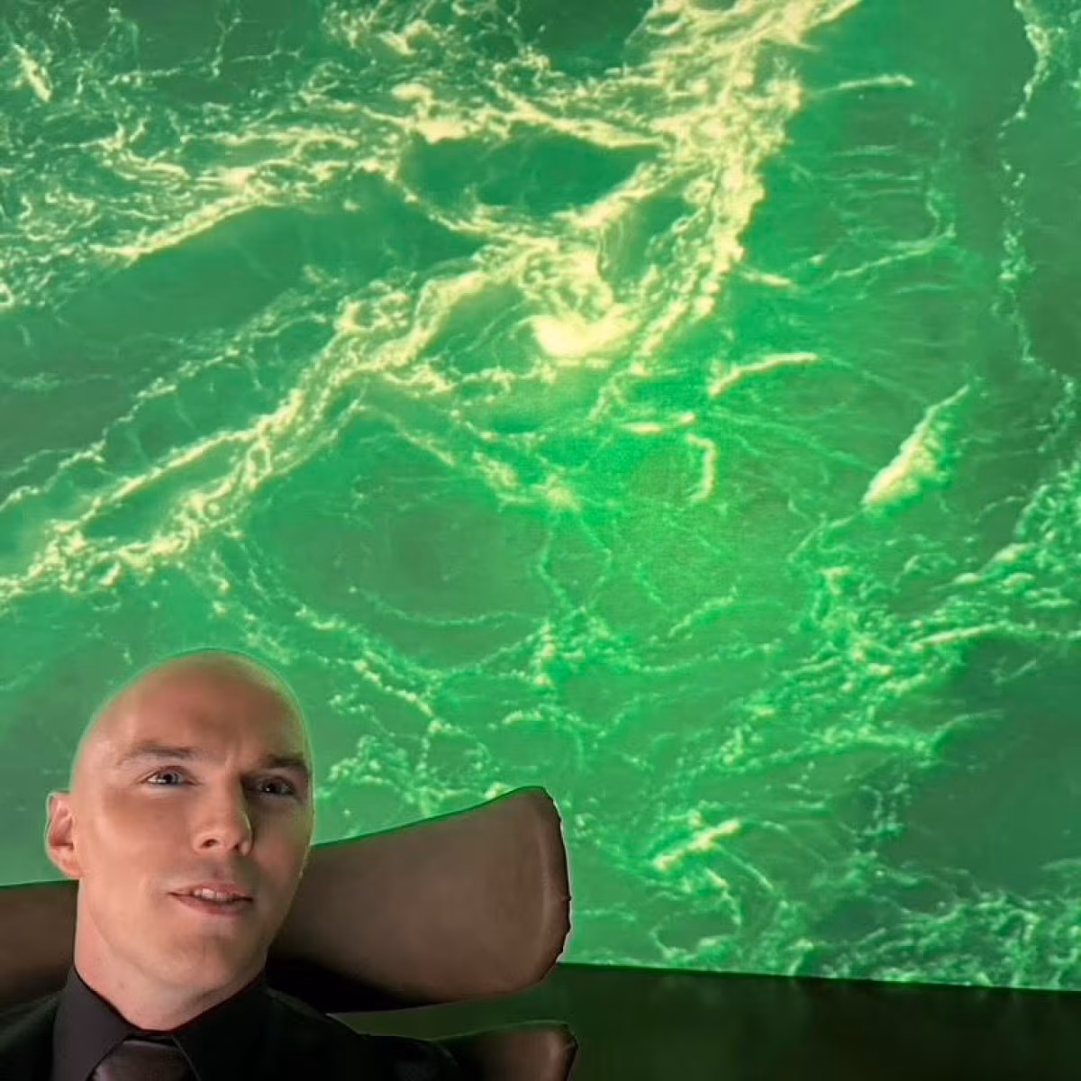 A behind-the-scenes glimpse reveals the villain’s lair ahead of Superman: Legacy premiere.