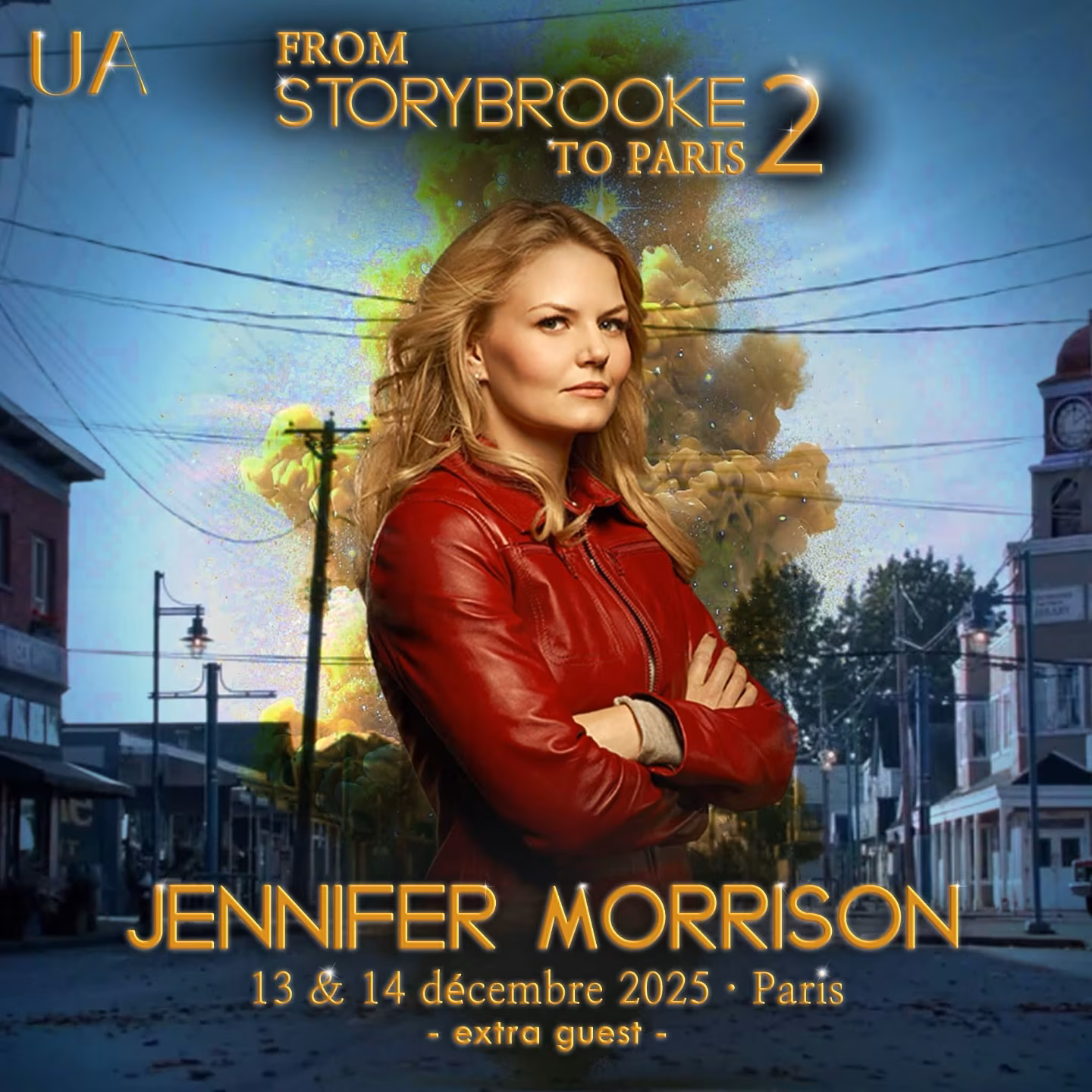 Jennifer Morrison Returns to Once Upon A Time Paris Convention Emma Swan actress set for fan gathering in December 2025; ticket packages available now !!