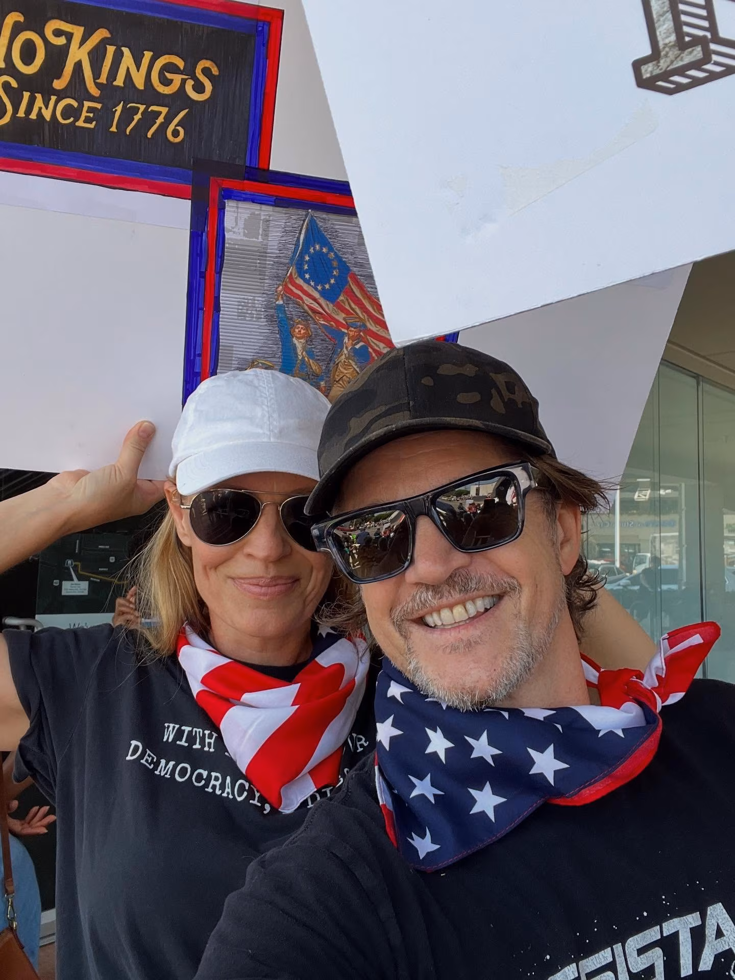 Jeri Ryan Joins #NoKingsDay Protest in Studio City Star Trek star joins locals to defy authority reject monarchy tags and champion democracy.