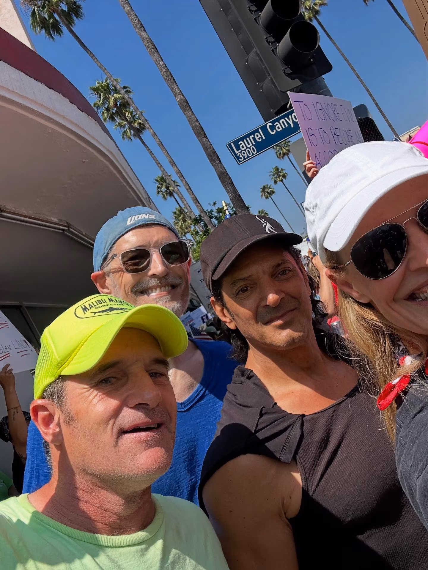 Jeri Ryan Joins #NoKingsDay Protest in Studio City