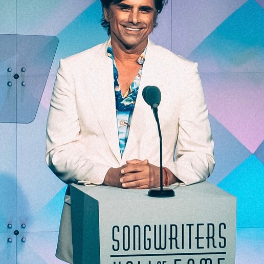John Stamos Honors Mike Love With Songwriters Hall Induction