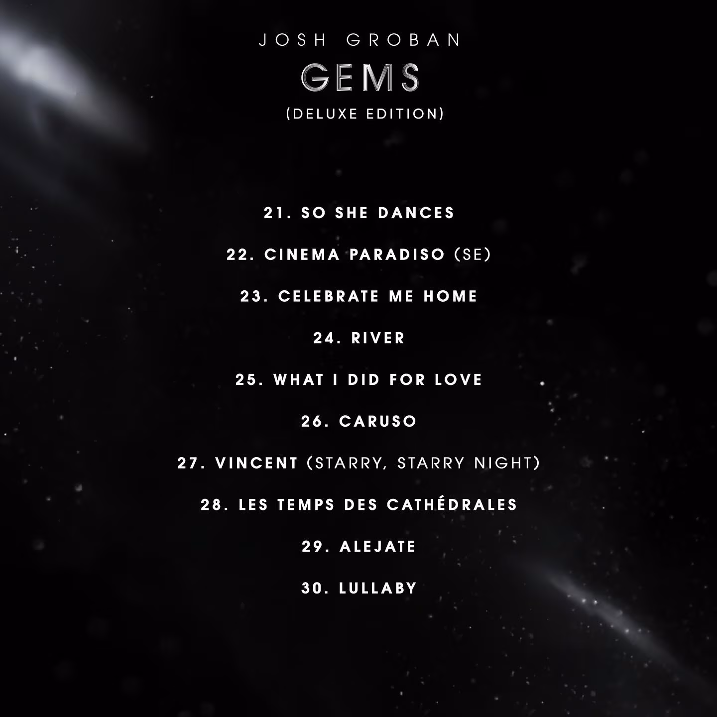 Josh Groban Announces GEMS Deluxe Edition Release