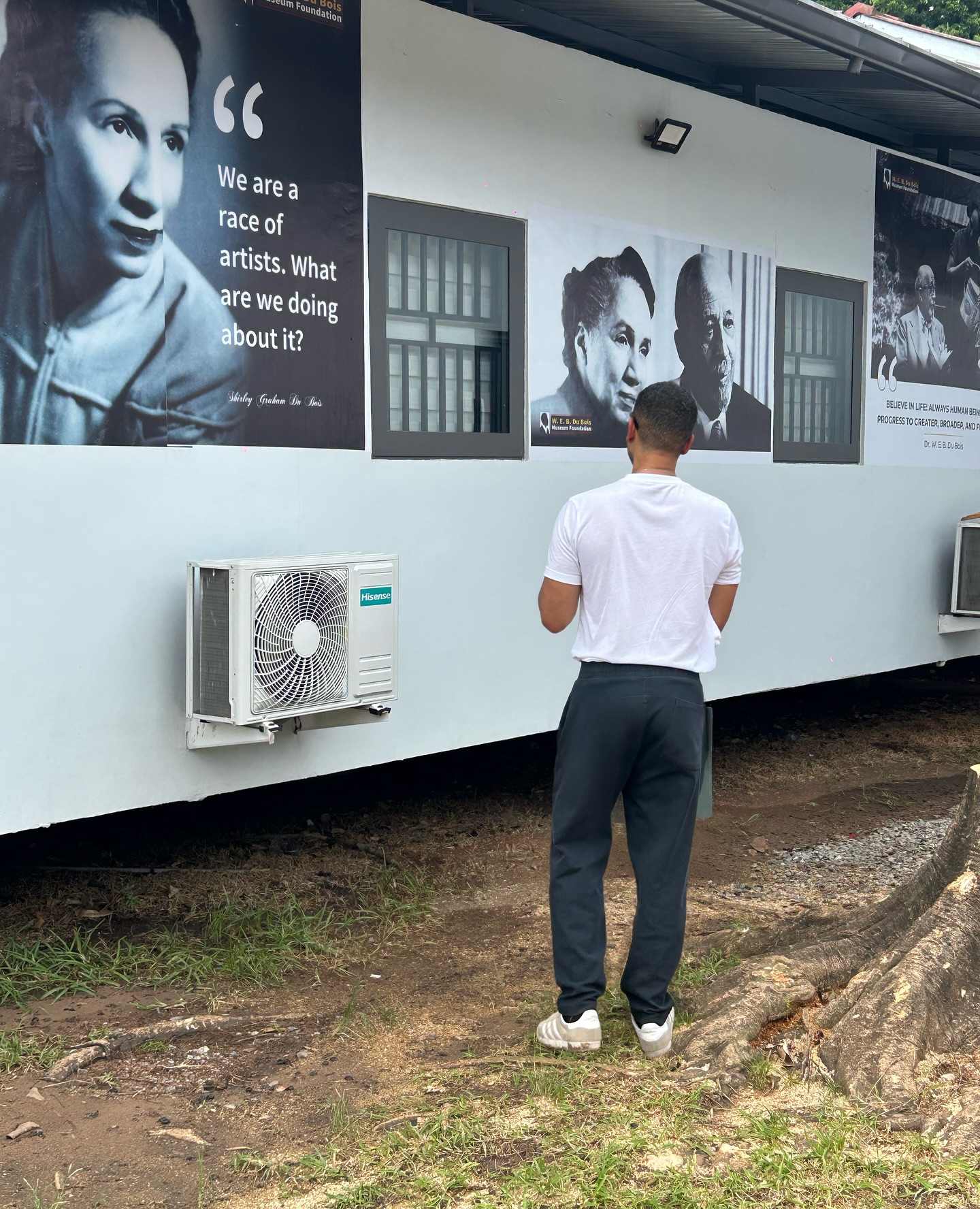 Jussie Smollett Visits W.E.B. Du Bois Centre in Ghana