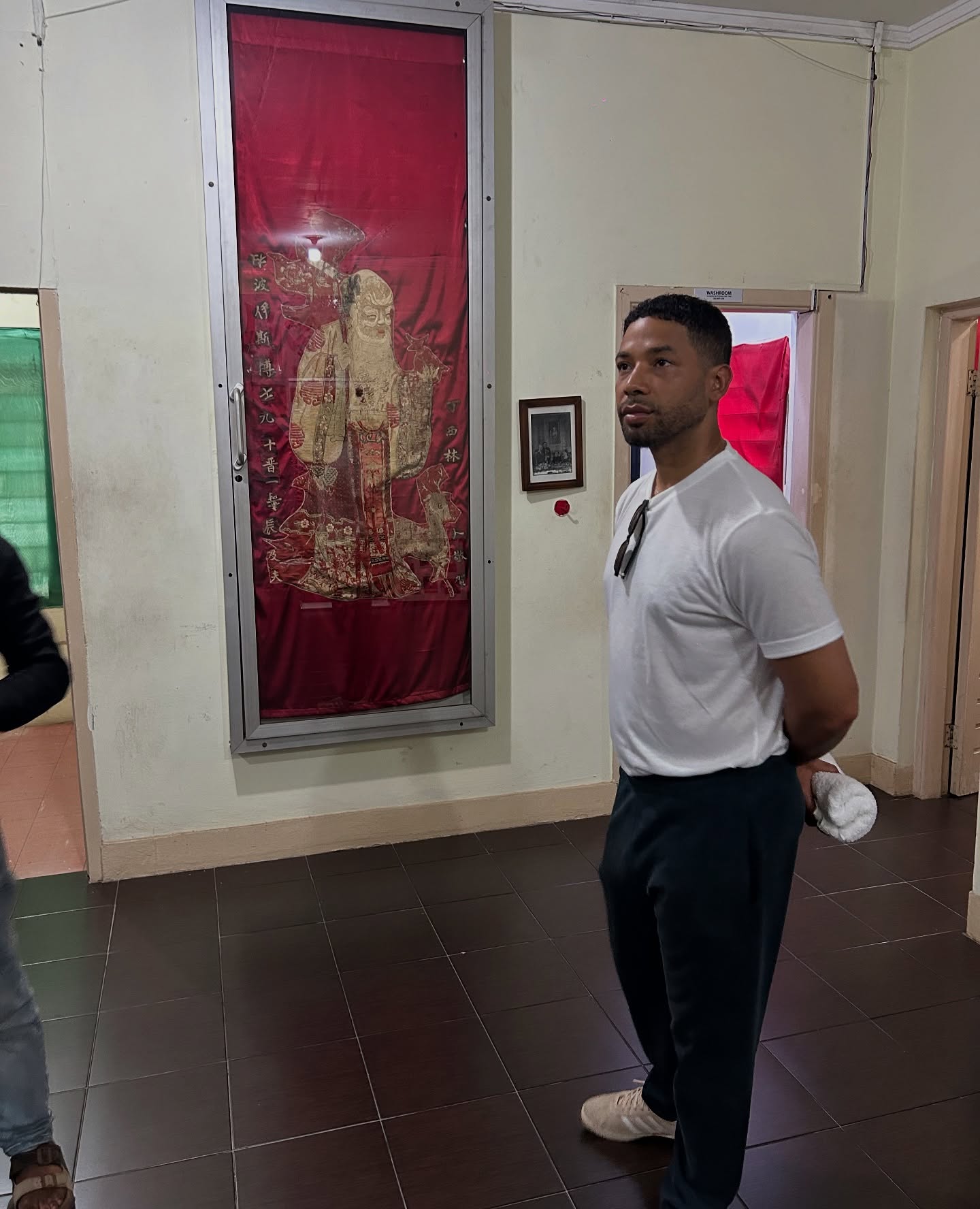 Jussie Smollett Visits W.E.B. Du Bois Centre in Ghana