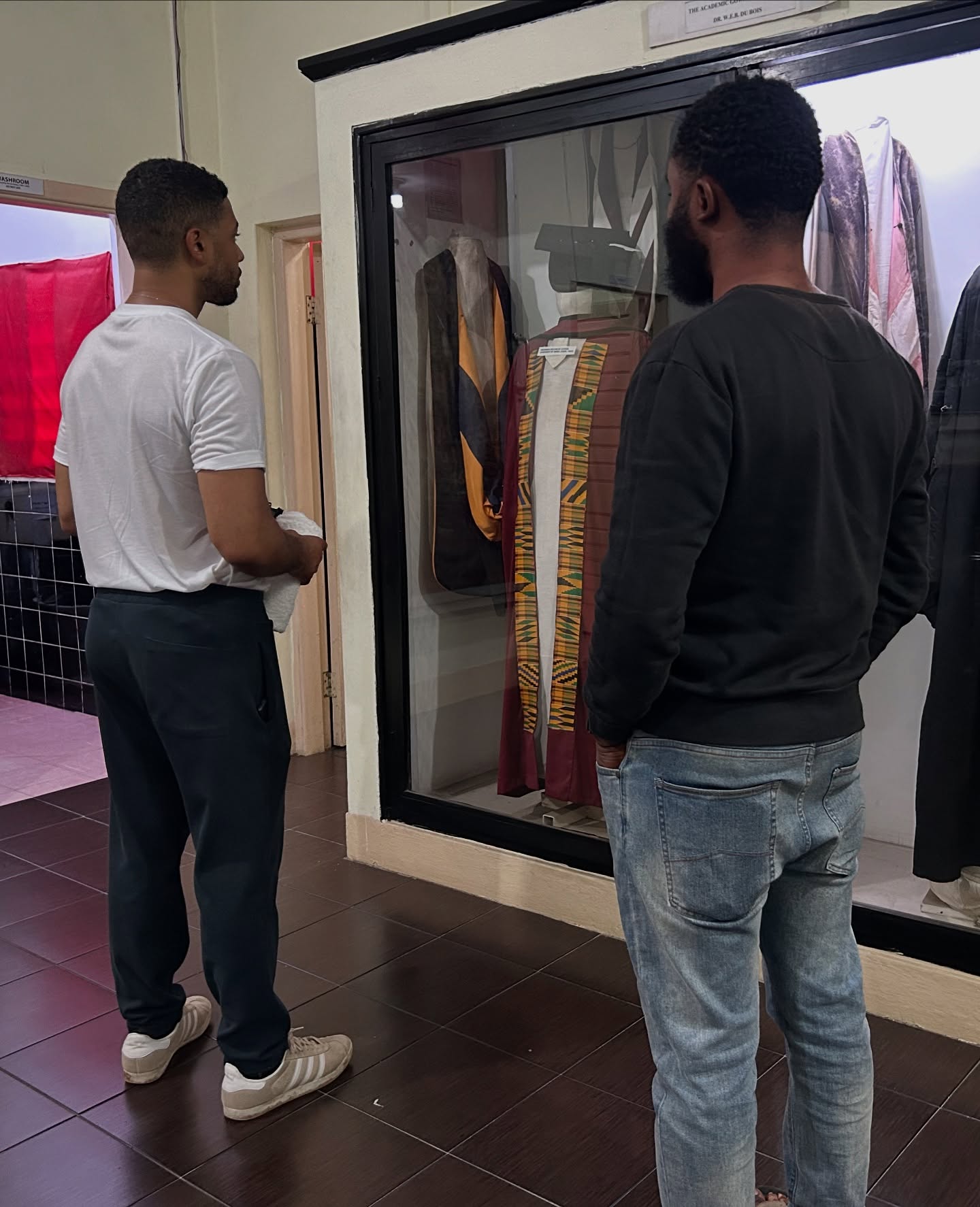 Jussie Smollett Visits W.E.B. Du Bois Centre in Ghana