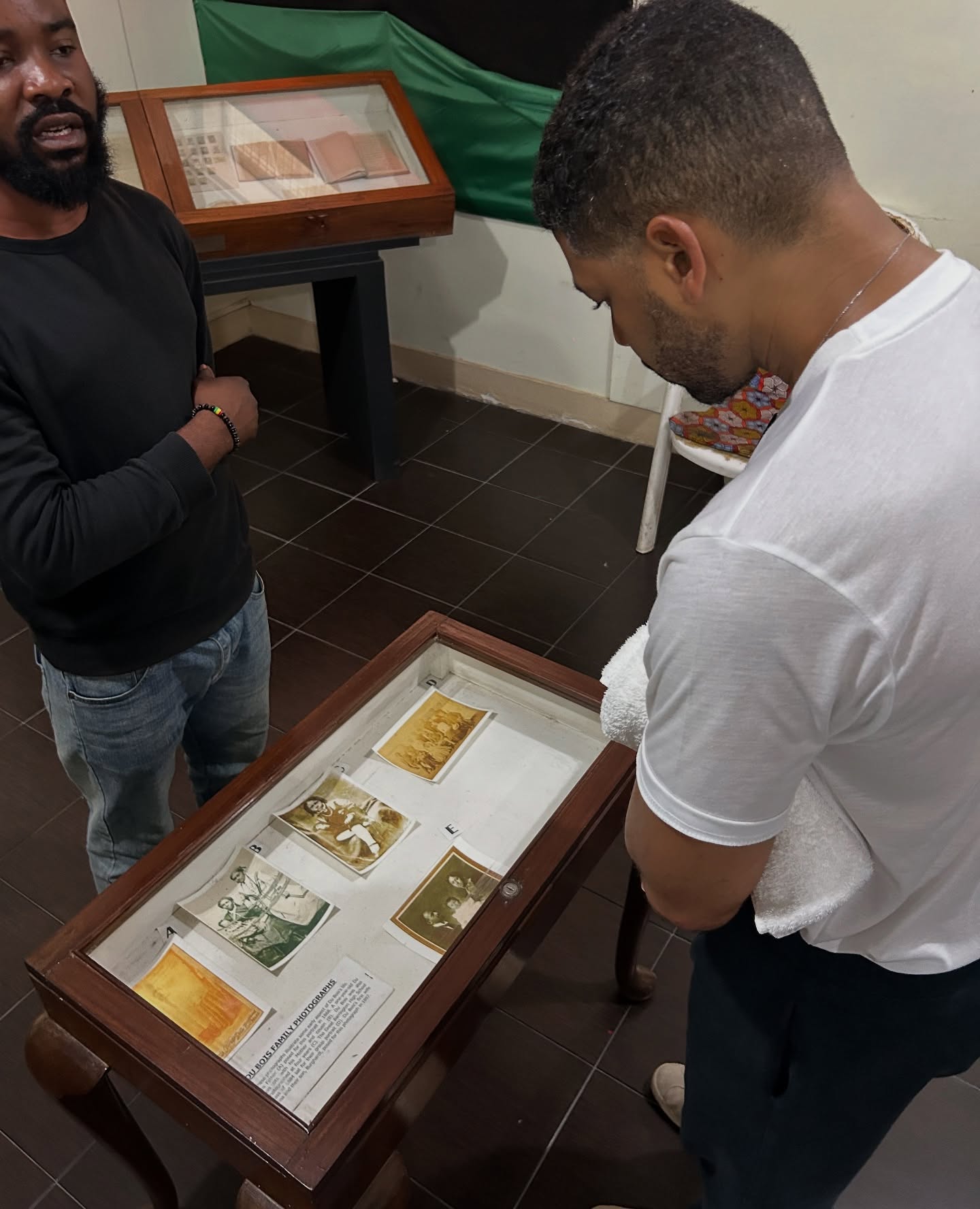 Jussie Smollett Visits W.E.B. Du Bois Centre in Ghana