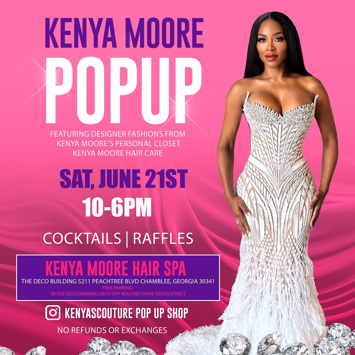 Kenya Moore Launches Closet Sale With RHOA Reunion Gowns Shop vintage, new & loved finds plus rare reunion gowns from the RHOA star!