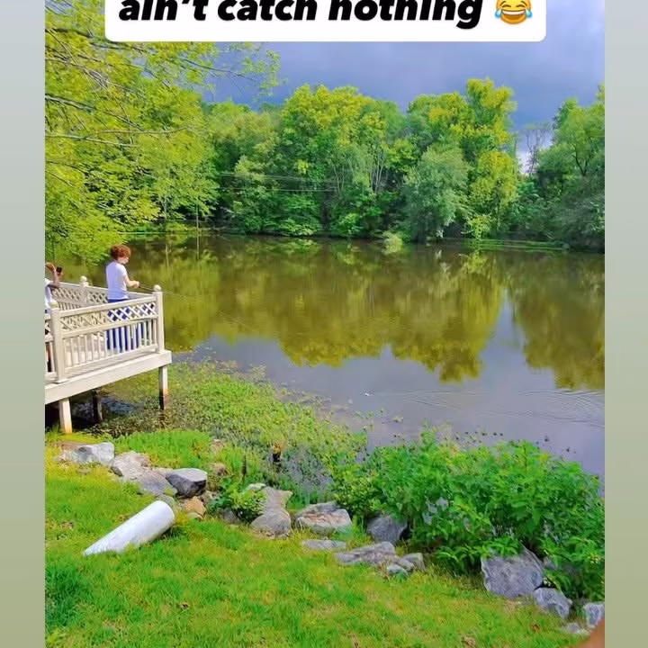 Lil Duval Hosts Family Fishing Trip at Camp Duval